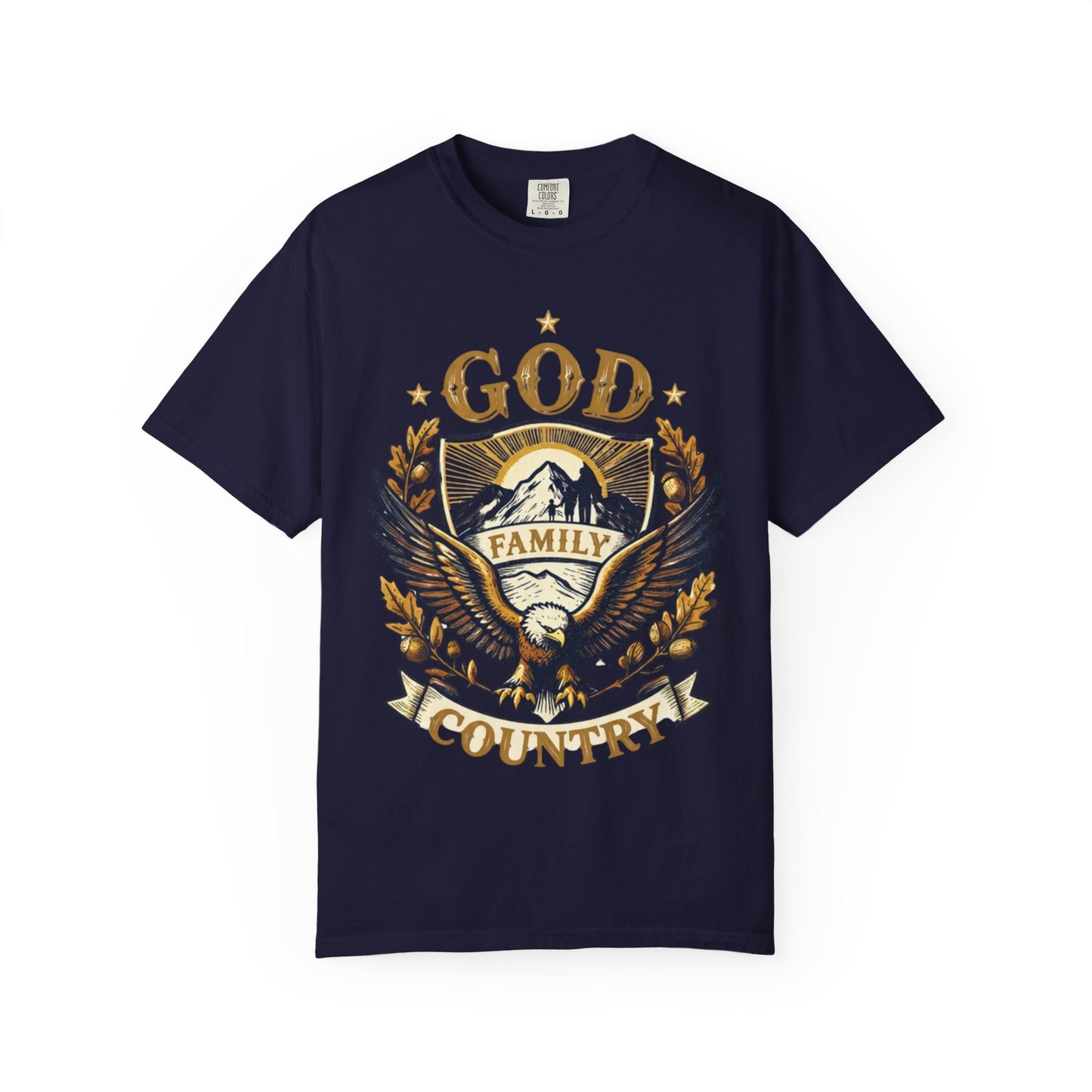 God Family Country Eagle T-Shirt