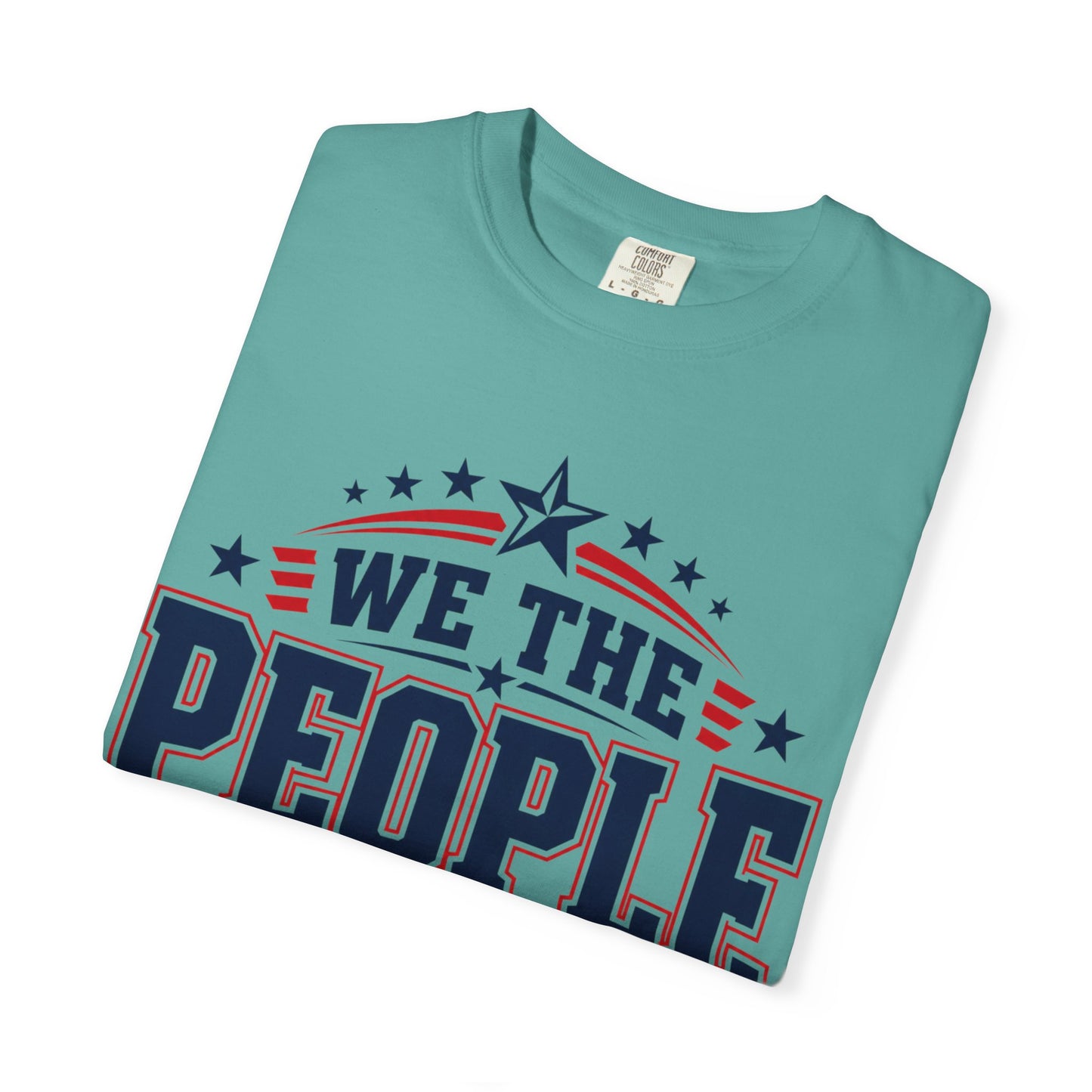 We The People Graphic T-Shirt — Patriotic USA Flag Design (WTP)