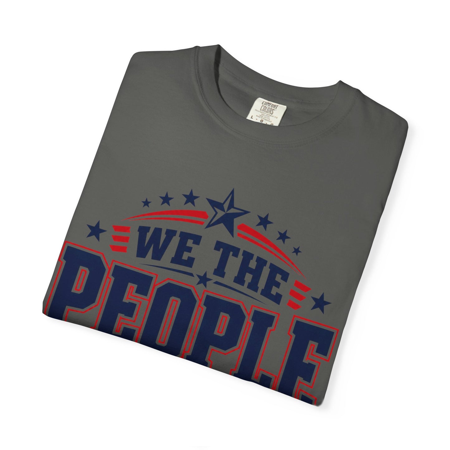 We The People Graphic T-Shirt — Patriotic USA Flag Design (WTP)