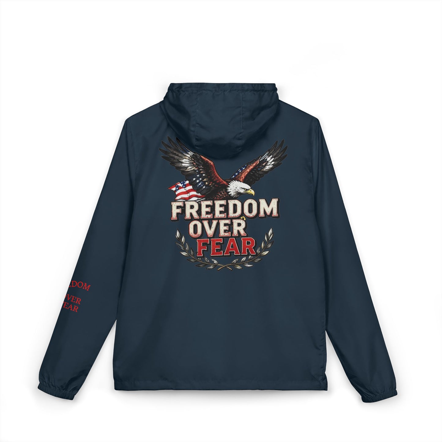 Freedom Over Fear Windbreaker Jacket