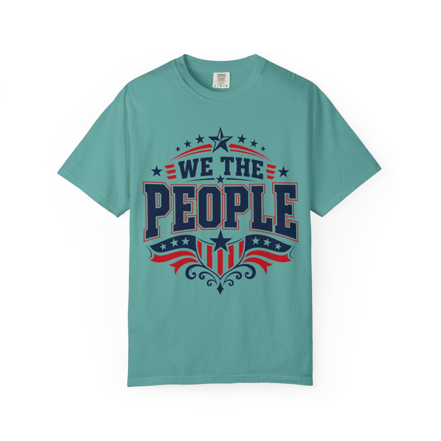 We The People Graphic T-Shirt — Patriotic USA Flag Design (WTP)