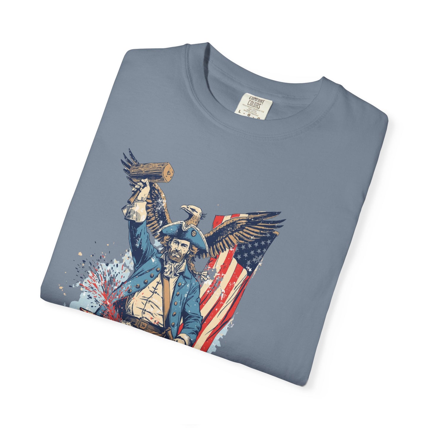 Forge the Future T-Shirt — Patriotic American Revolutionary Graphic Tee (Est. 1776)