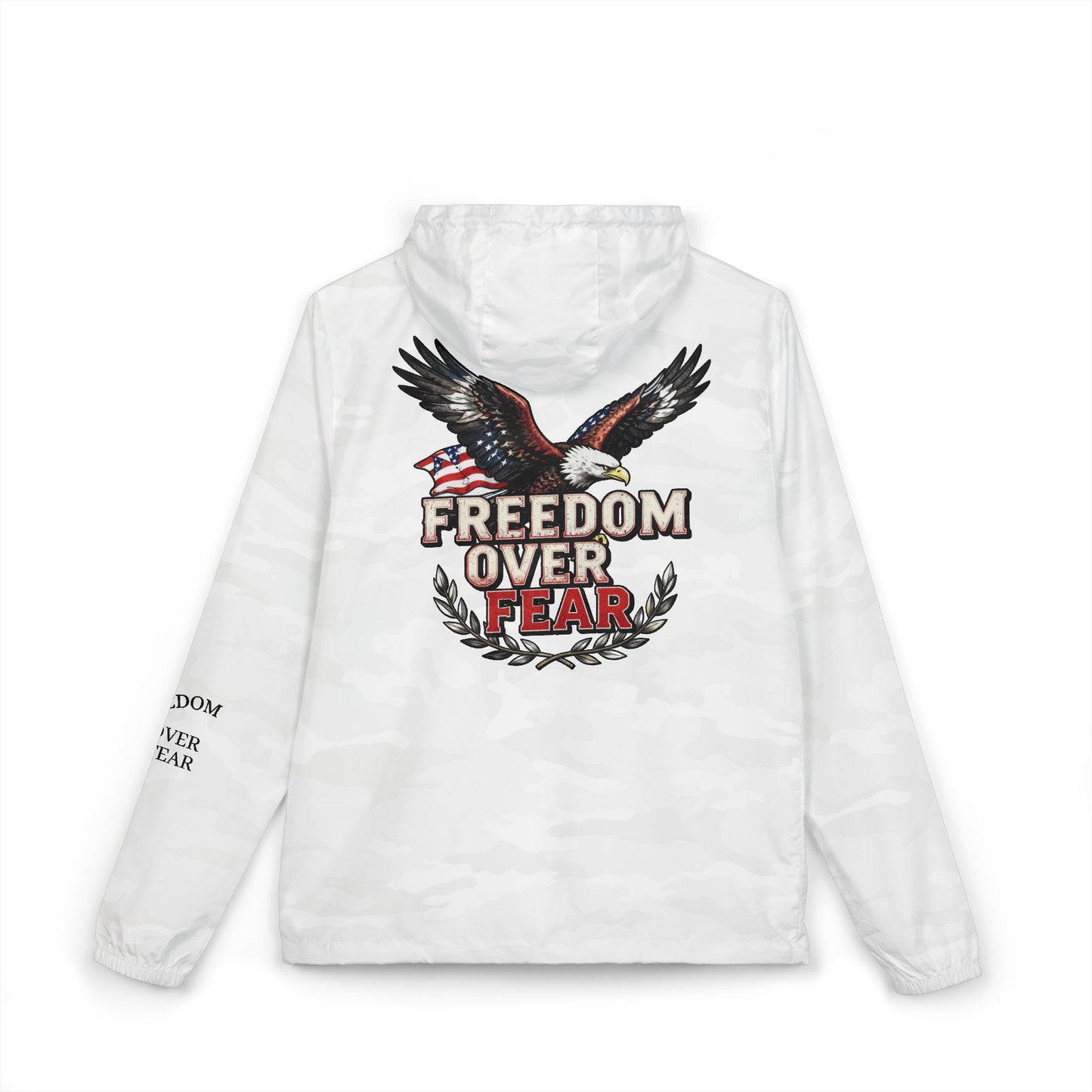 Freedom Over Fear Windbreaker Jacket