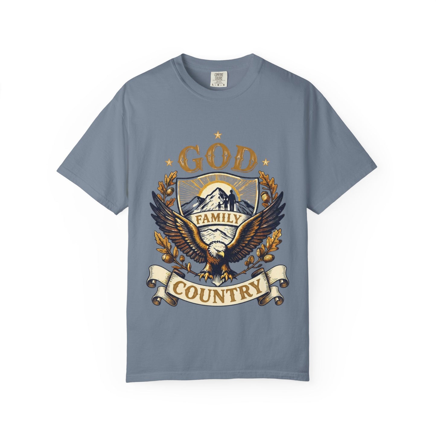 God Family Country Eagle T-Shirt