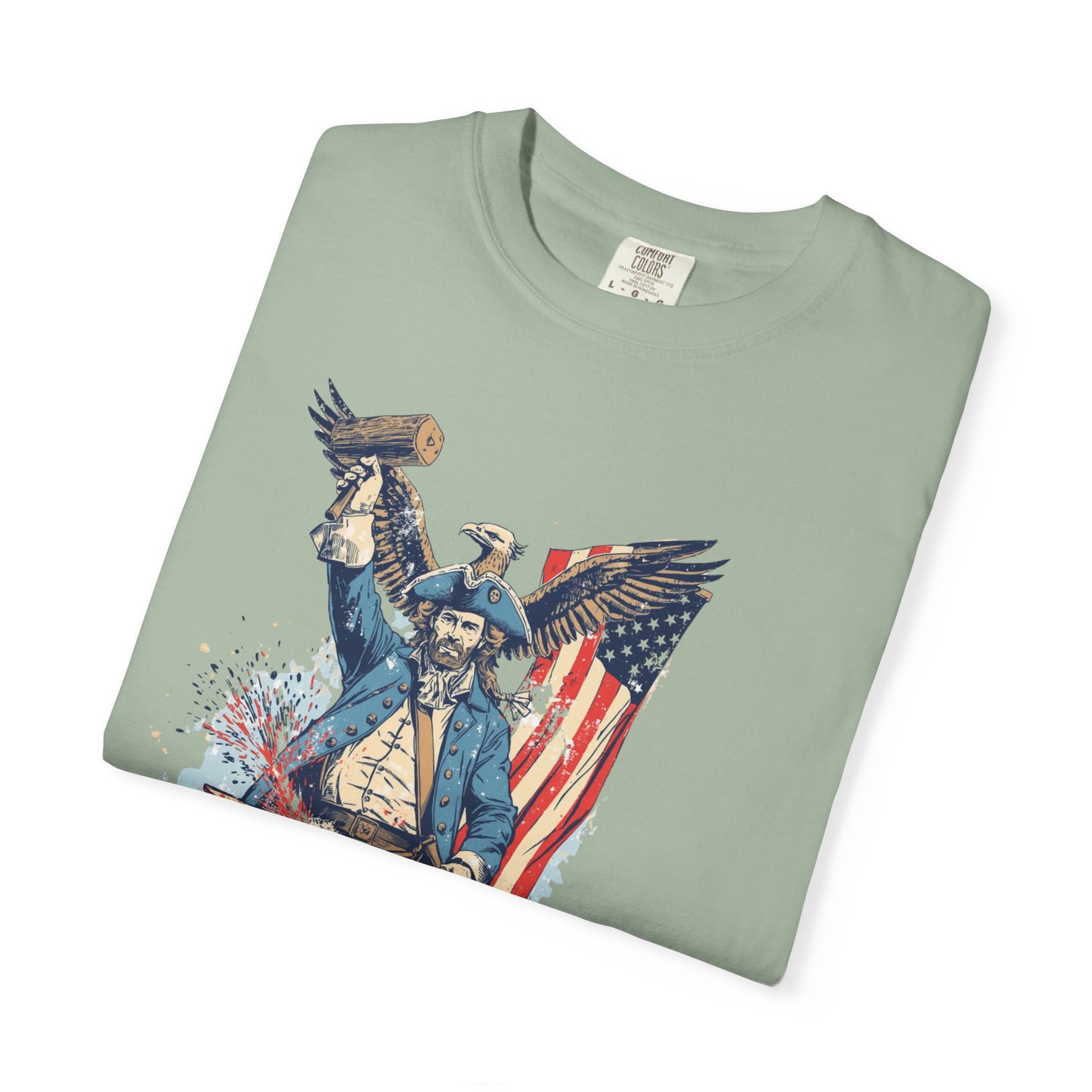 Forge the Future T-Shirt — Patriotic American Revolutionary Graphic Tee (Est. 1776)
