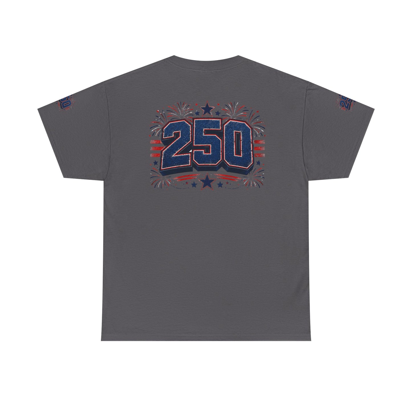 250 Year USA T-Shirt — Patriotic American Anniversary Tee