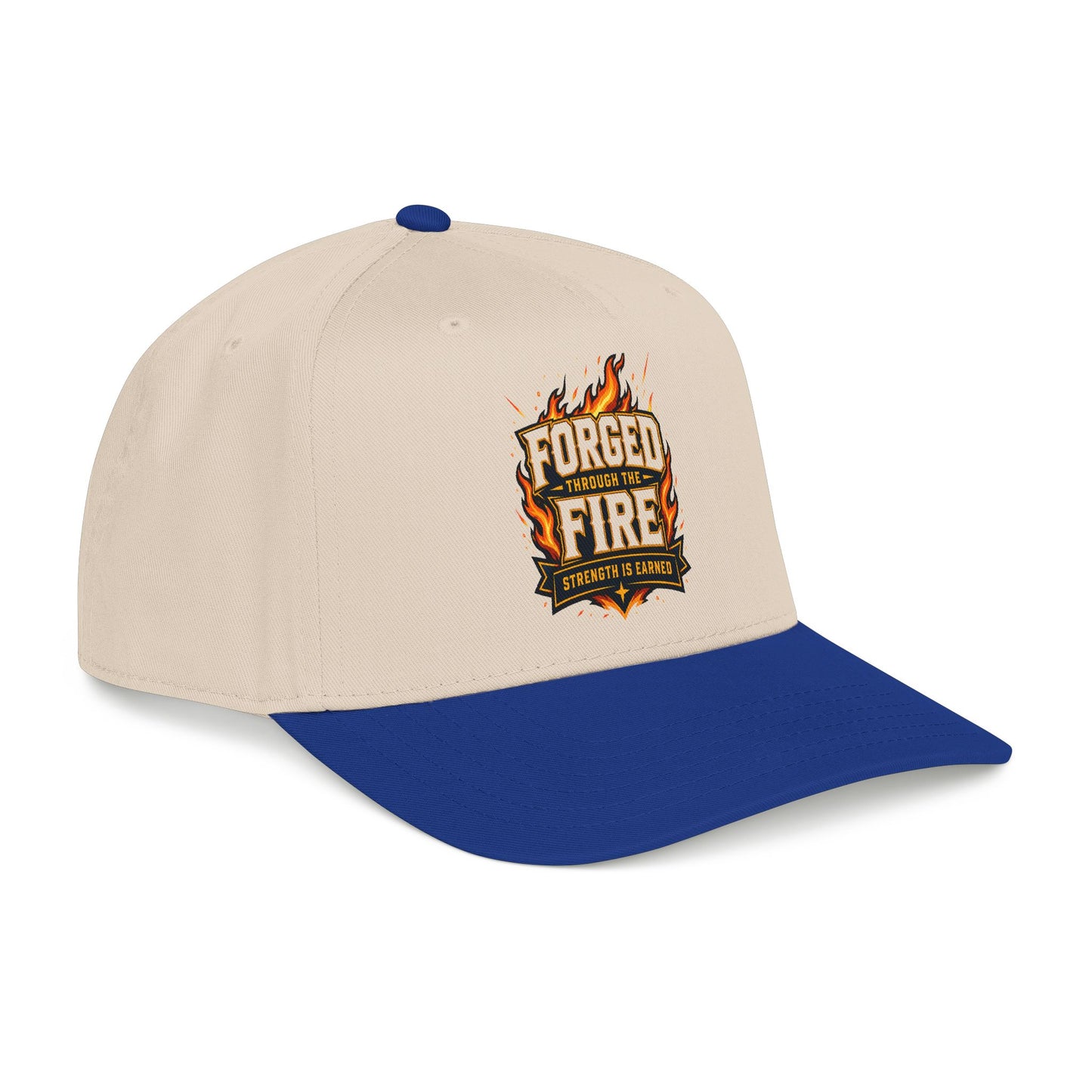 Forged by Fire Baseball Cap — 'Forged in Fire' Flame Logo Hat