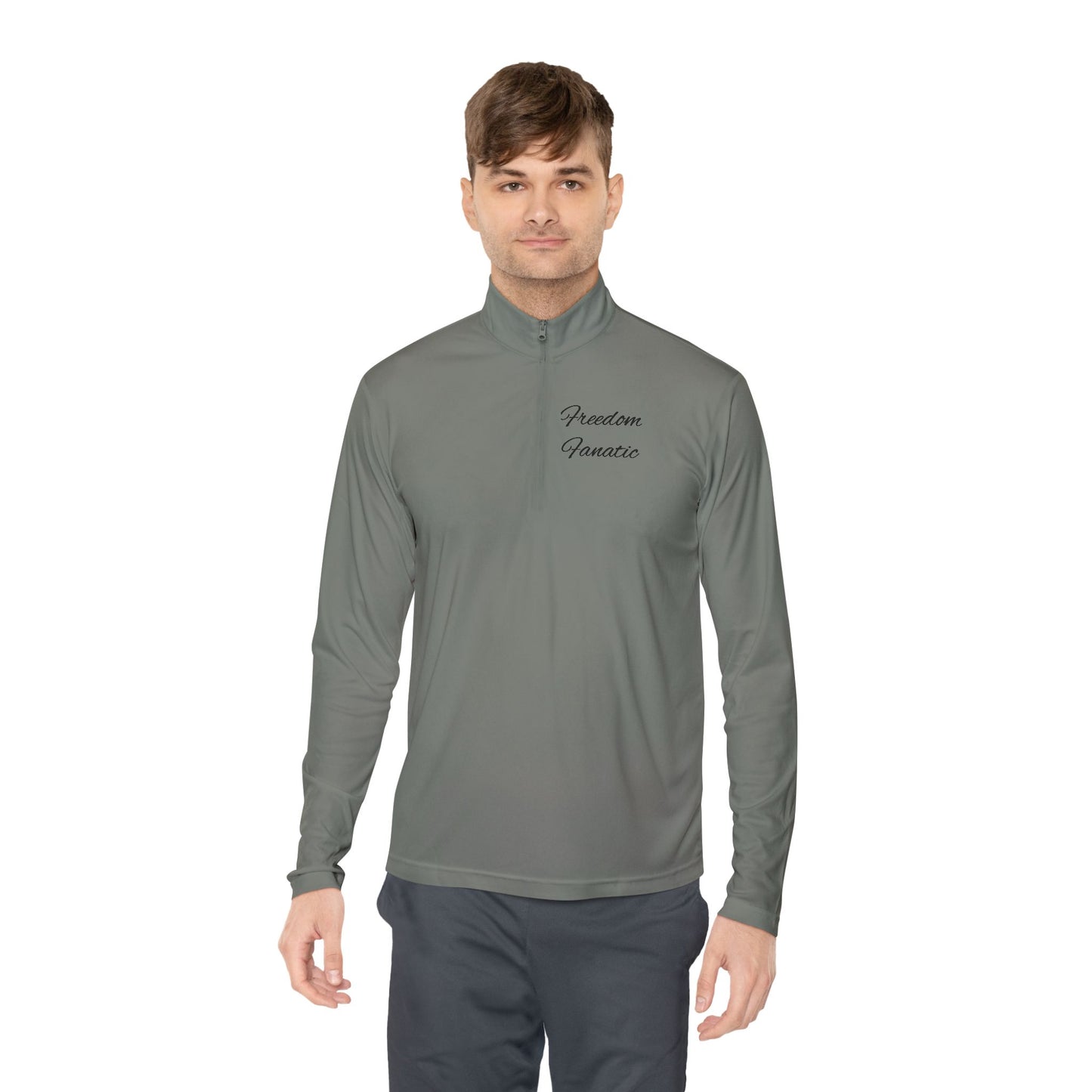 Pullover - 'Land of the Free' Eagle Quarter-Zip Pullover