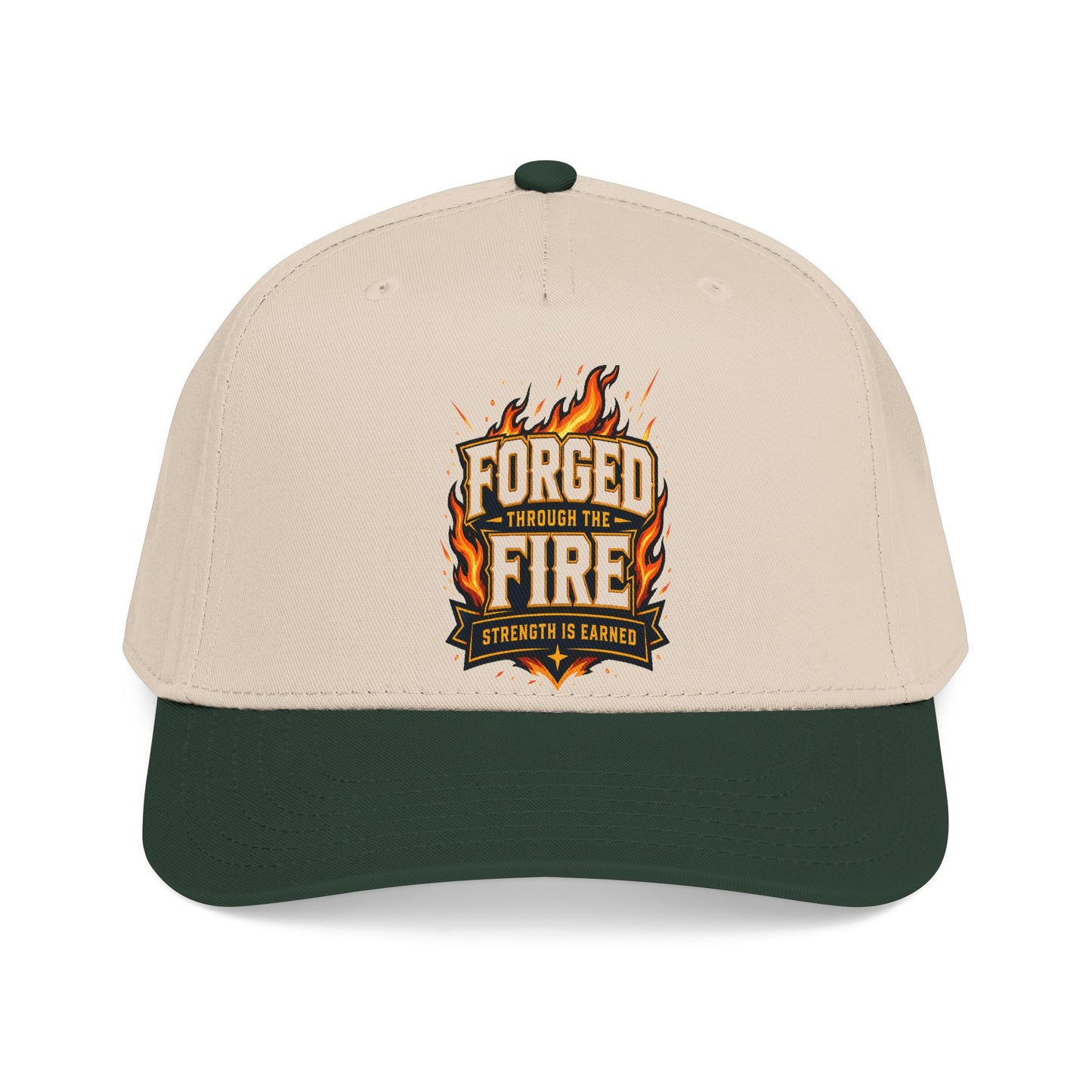 Forged by Fire Baseball Cap — 'Forged in Fire' Flame Logo Hat