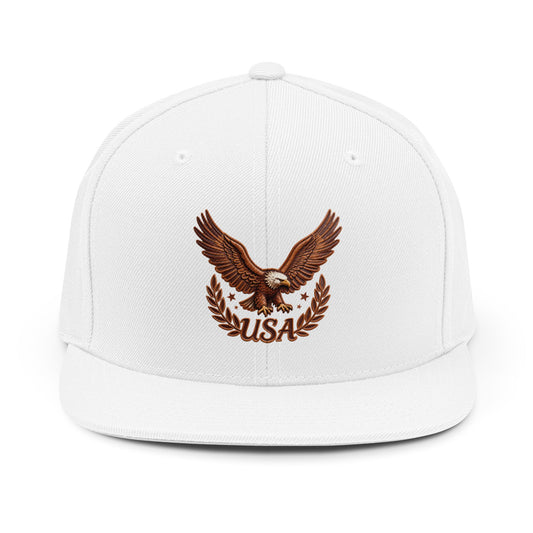 Patriotic Snapback Hat — Union Forge USA American Pride Unisex Cap