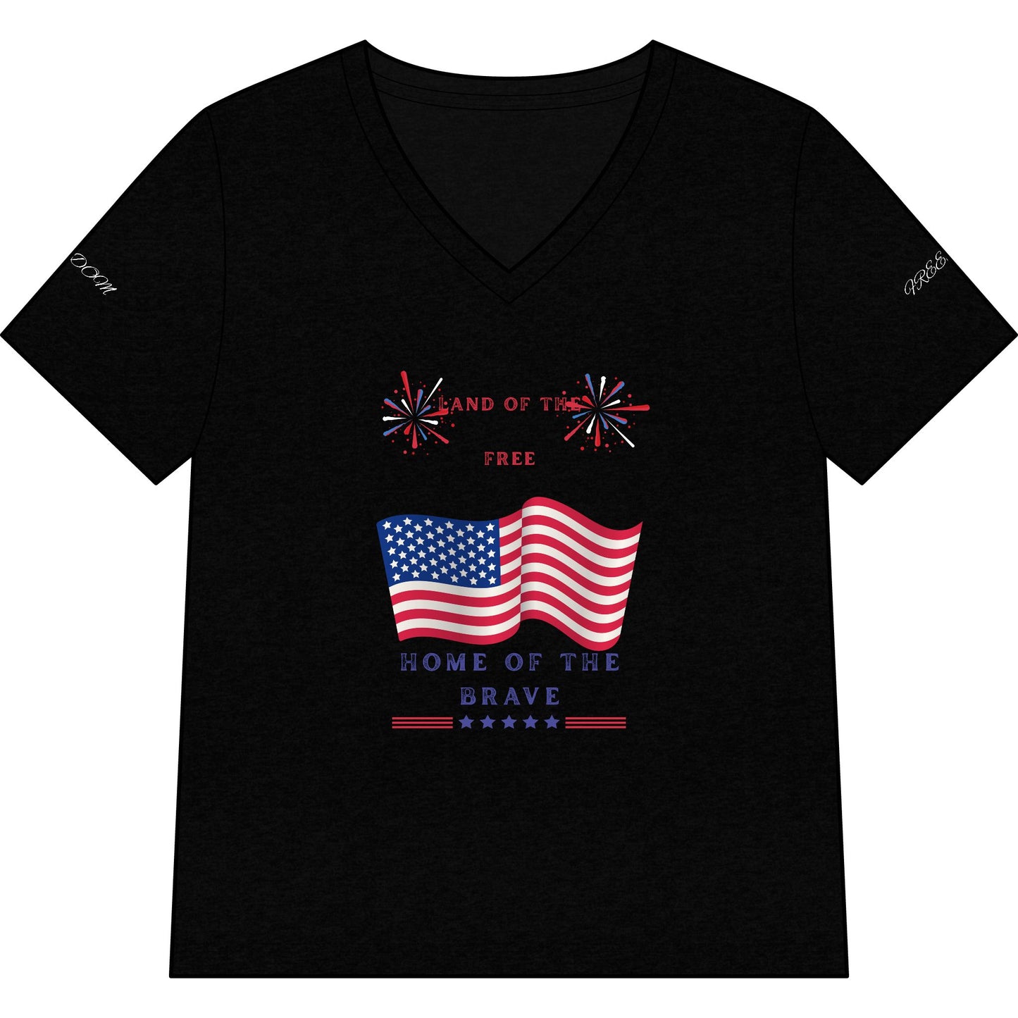 Women’s Relaxed Heather CVC V-Neck Tee