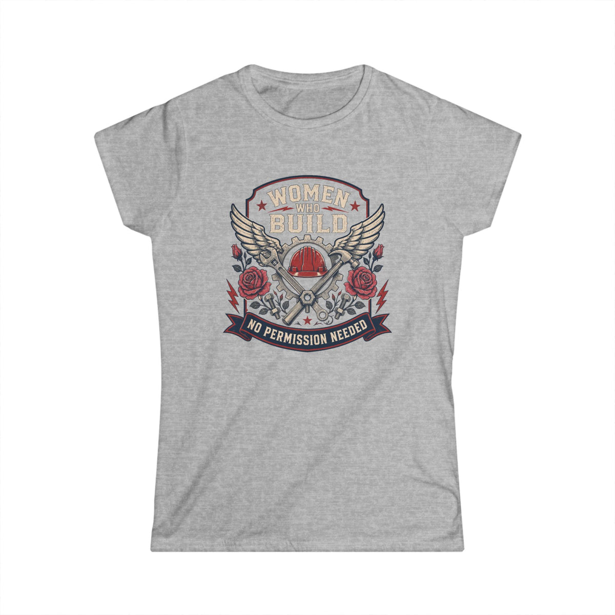 Women's Softstyle Tee - Classic White Crewneck T-Shirt