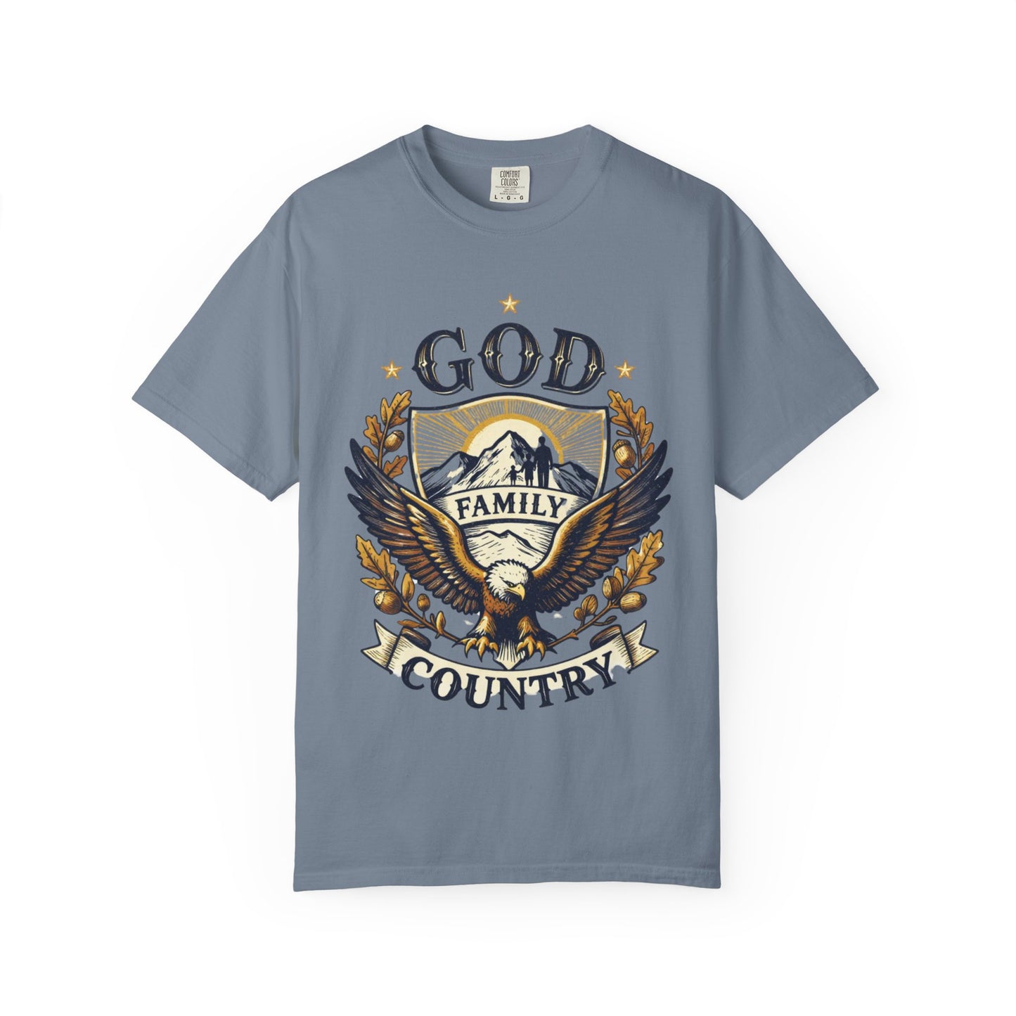 God Family Country Eagle T-Shirt