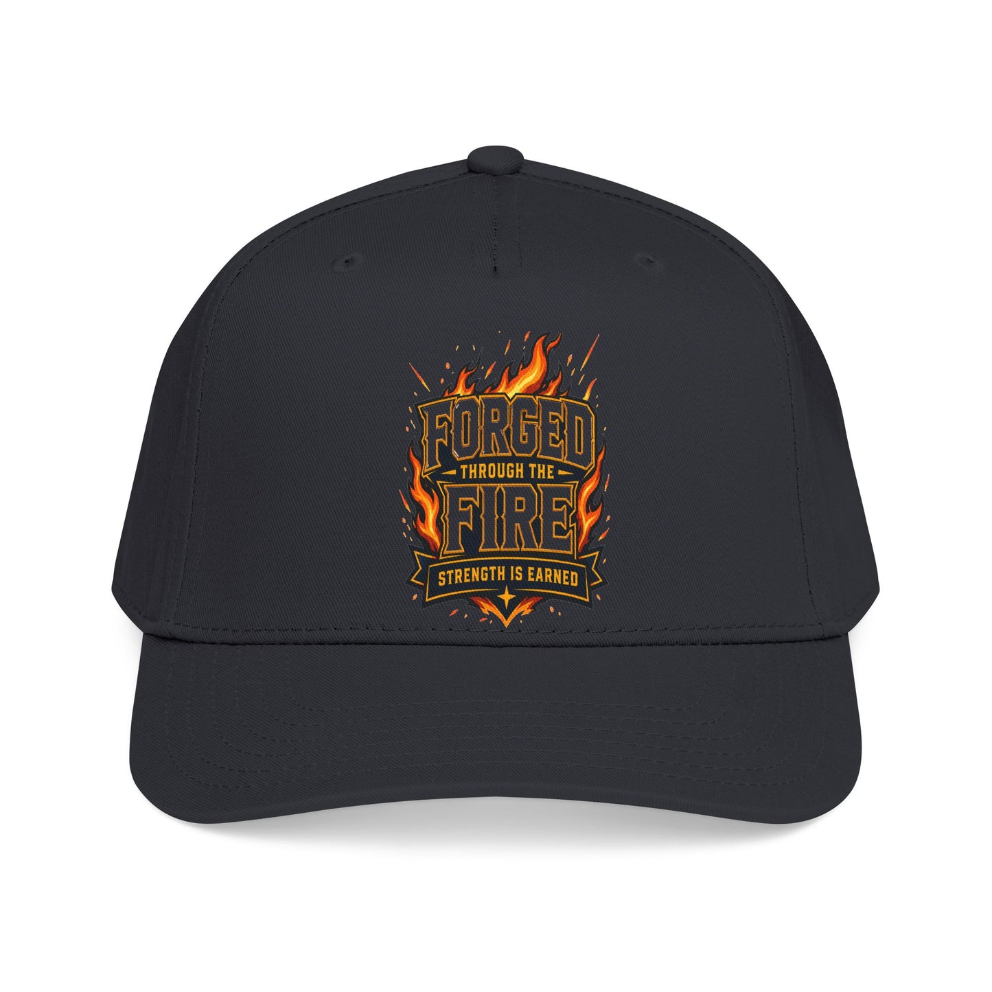 Forged by Fire Baseball Cap — 'Forged in Fire' Flame Logo Hat