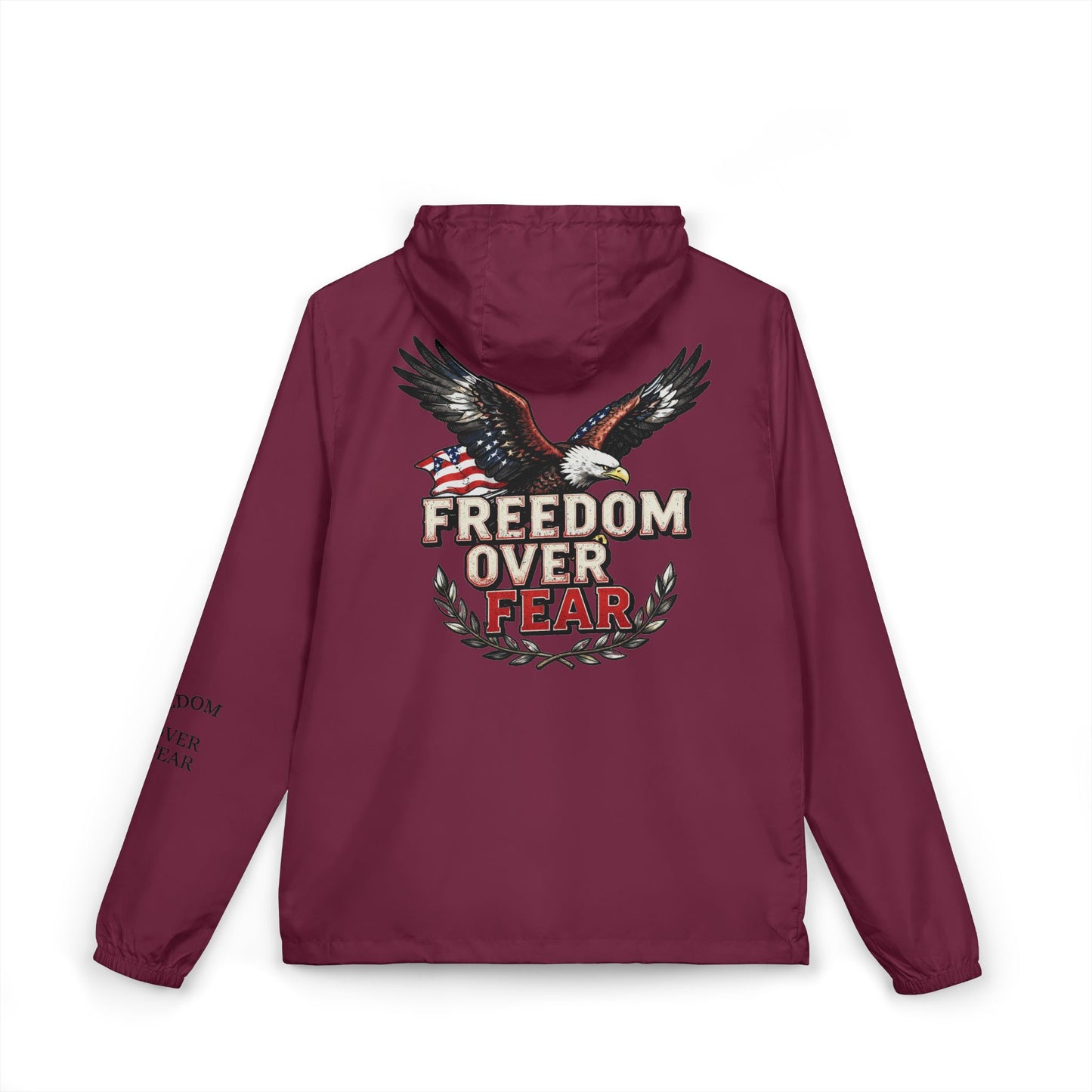 Freedom Over Fear Windbreaker Jacket