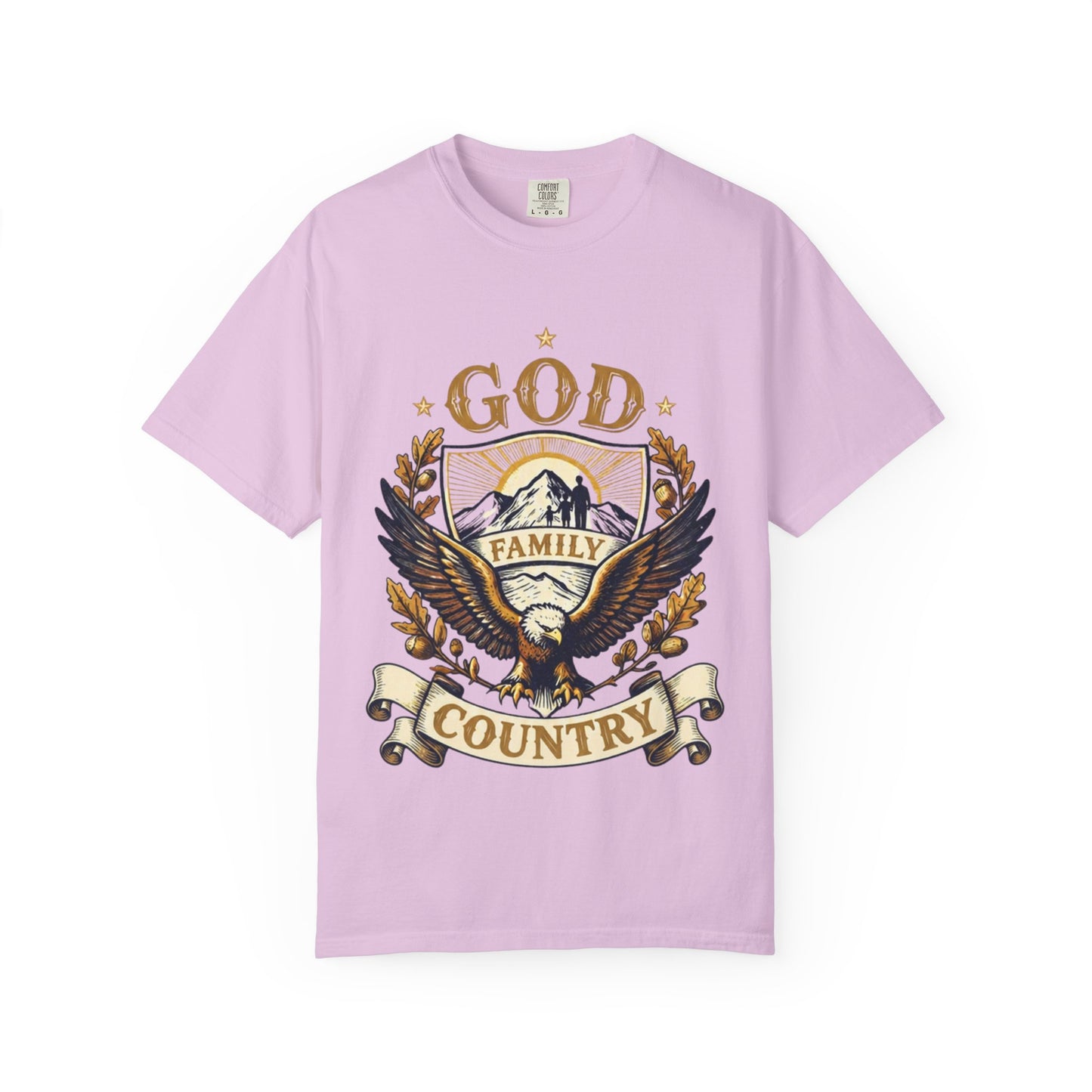 God Family Country Eagle T-Shirt