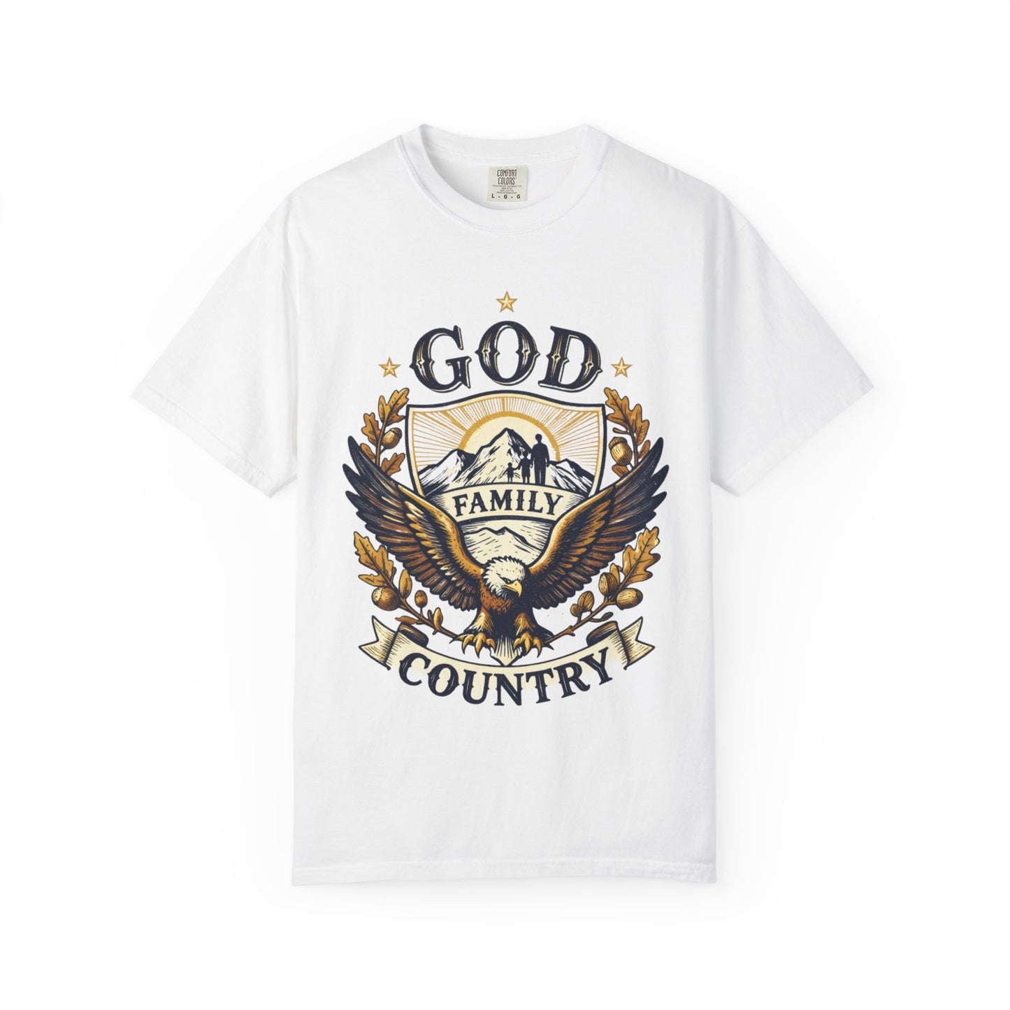 God Family Country Eagle T-Shirt