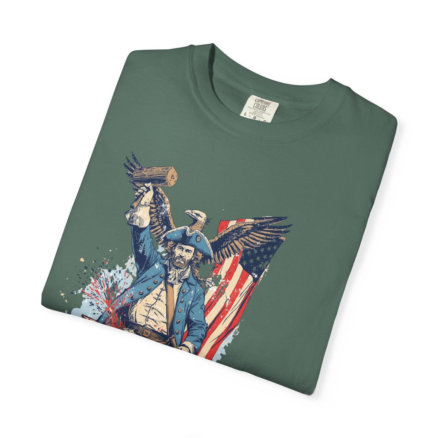 Forge the Future T-Shirt — Patriotic American Revolutionary Graphic Tee (Est. 1776)