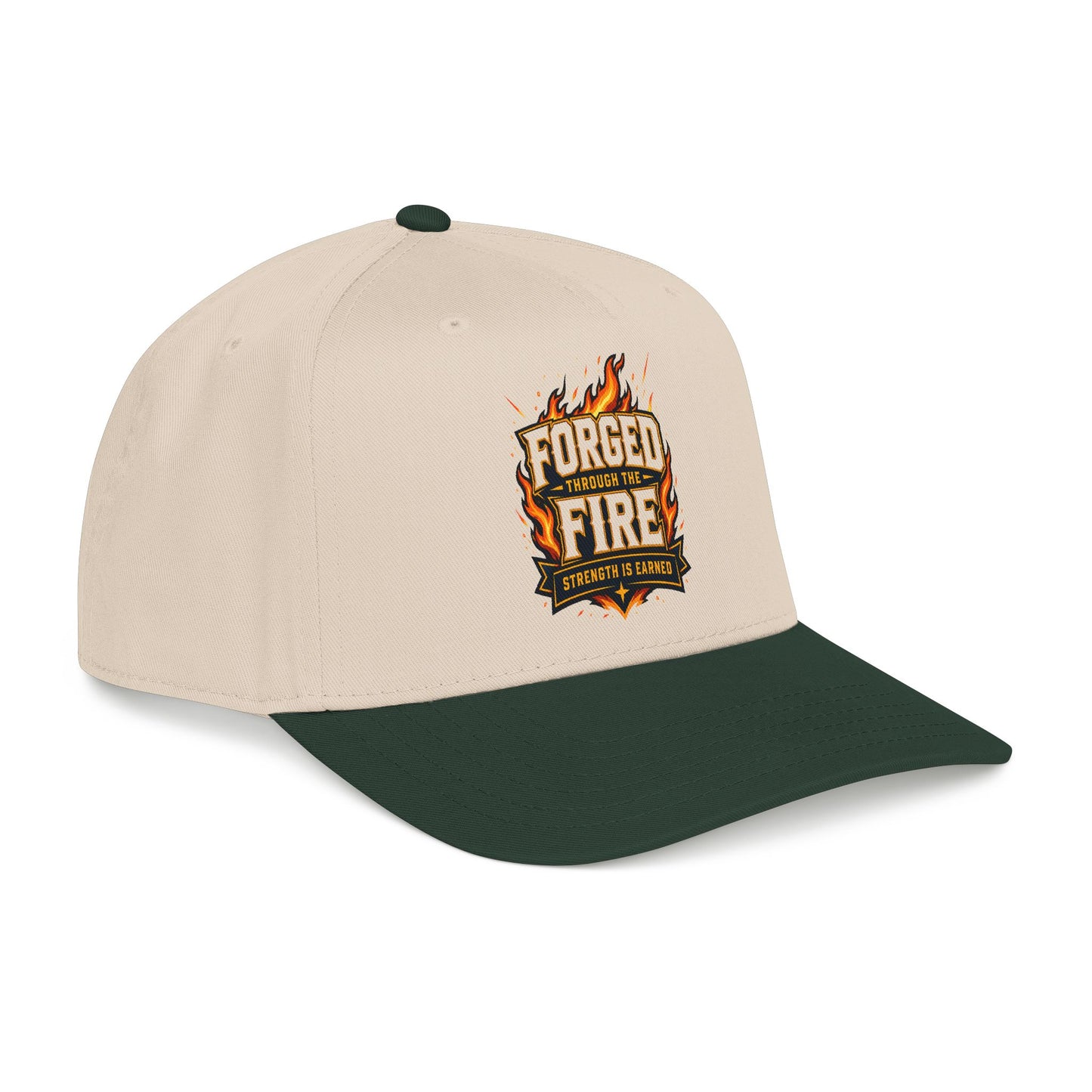 Forged by Fire Baseball Cap — 'Forged in Fire' Flame Logo Hat