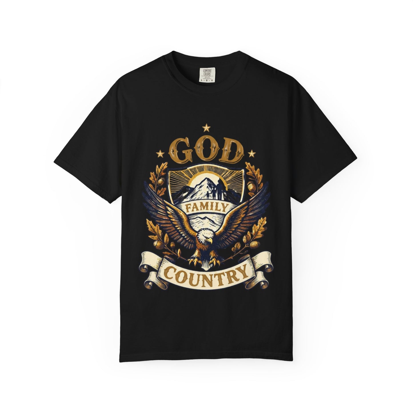 God Family Country Eagle T-Shirt