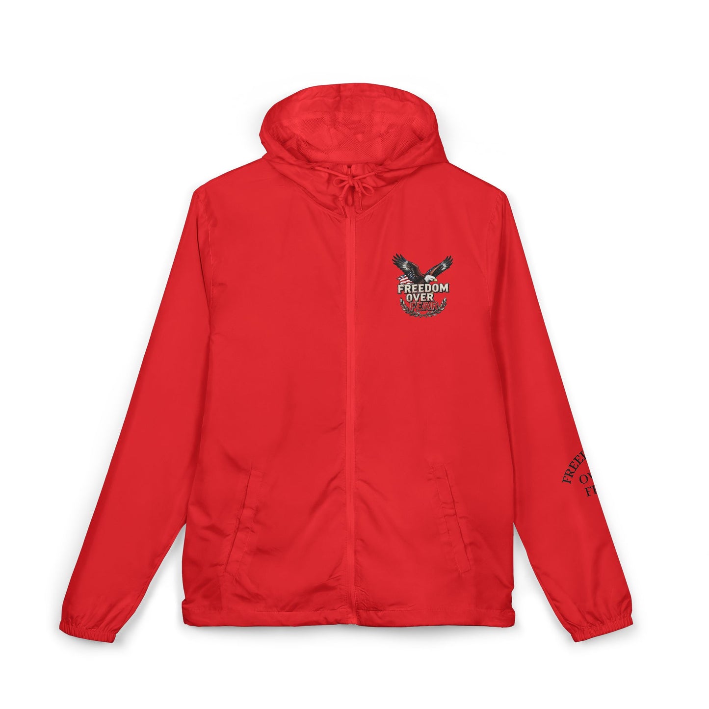 Freedom Over Fear Windbreaker Jacket