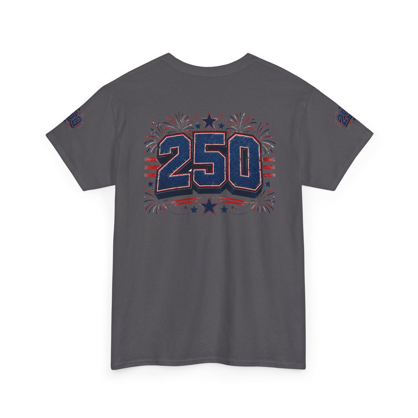 250 Year USA T-Shirt — Patriotic American Anniversary Tee