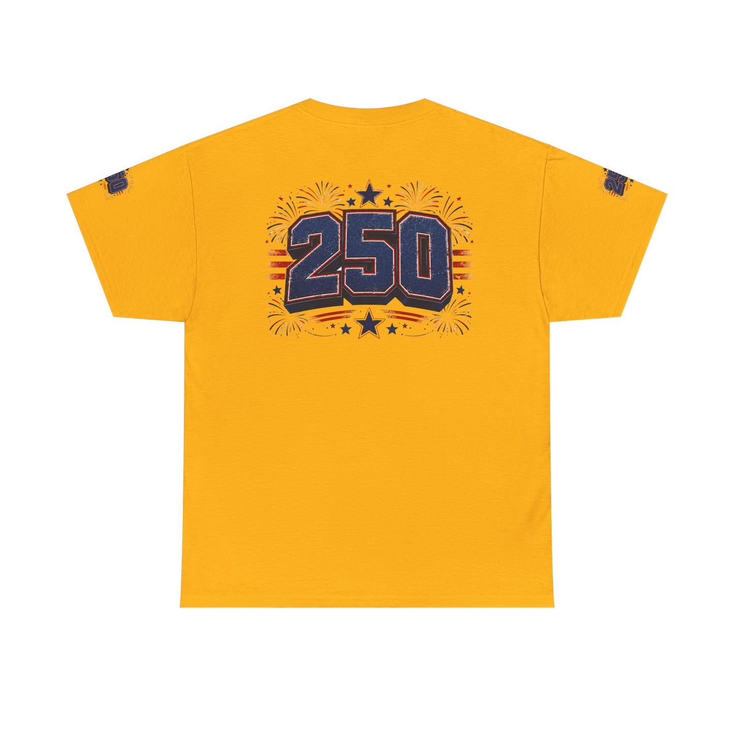 250 Year USA T-Shirt — Patriotic American Anniversary Tee