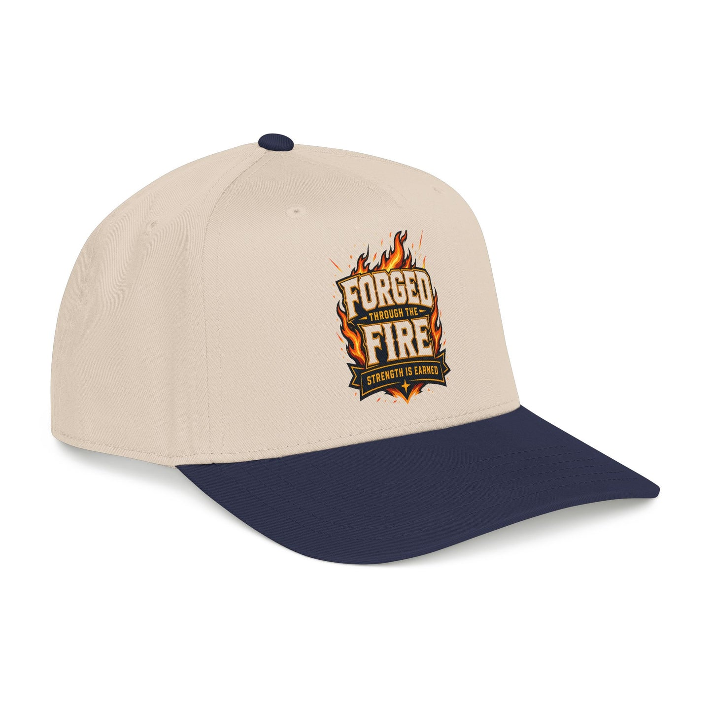 Forged by Fire Baseball Cap — 'Forged in Fire' Flame Logo Hat