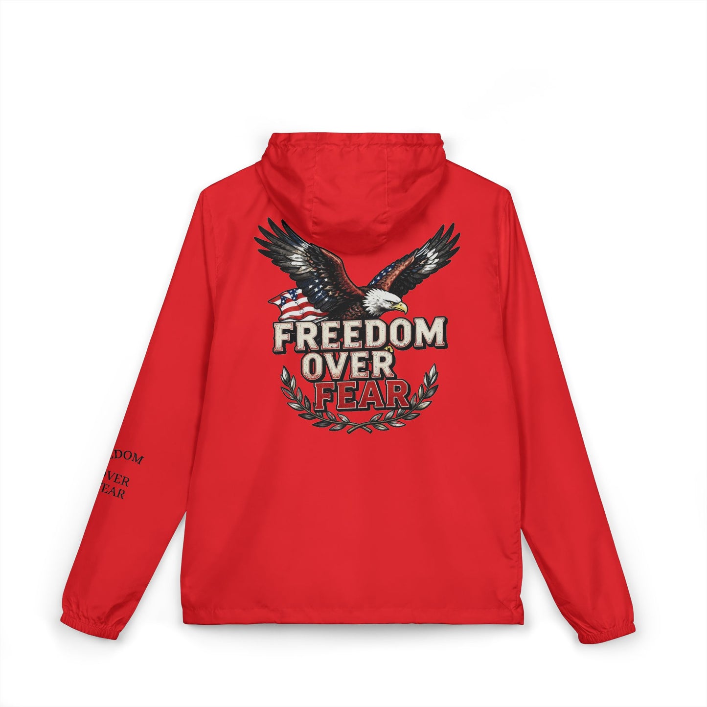 Freedom Over Fear Windbreaker Jacket