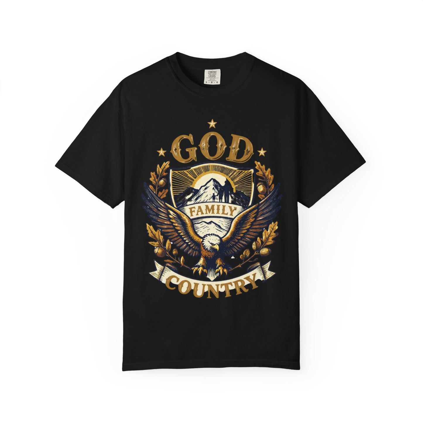 God Family Country Eagle T-Shirt