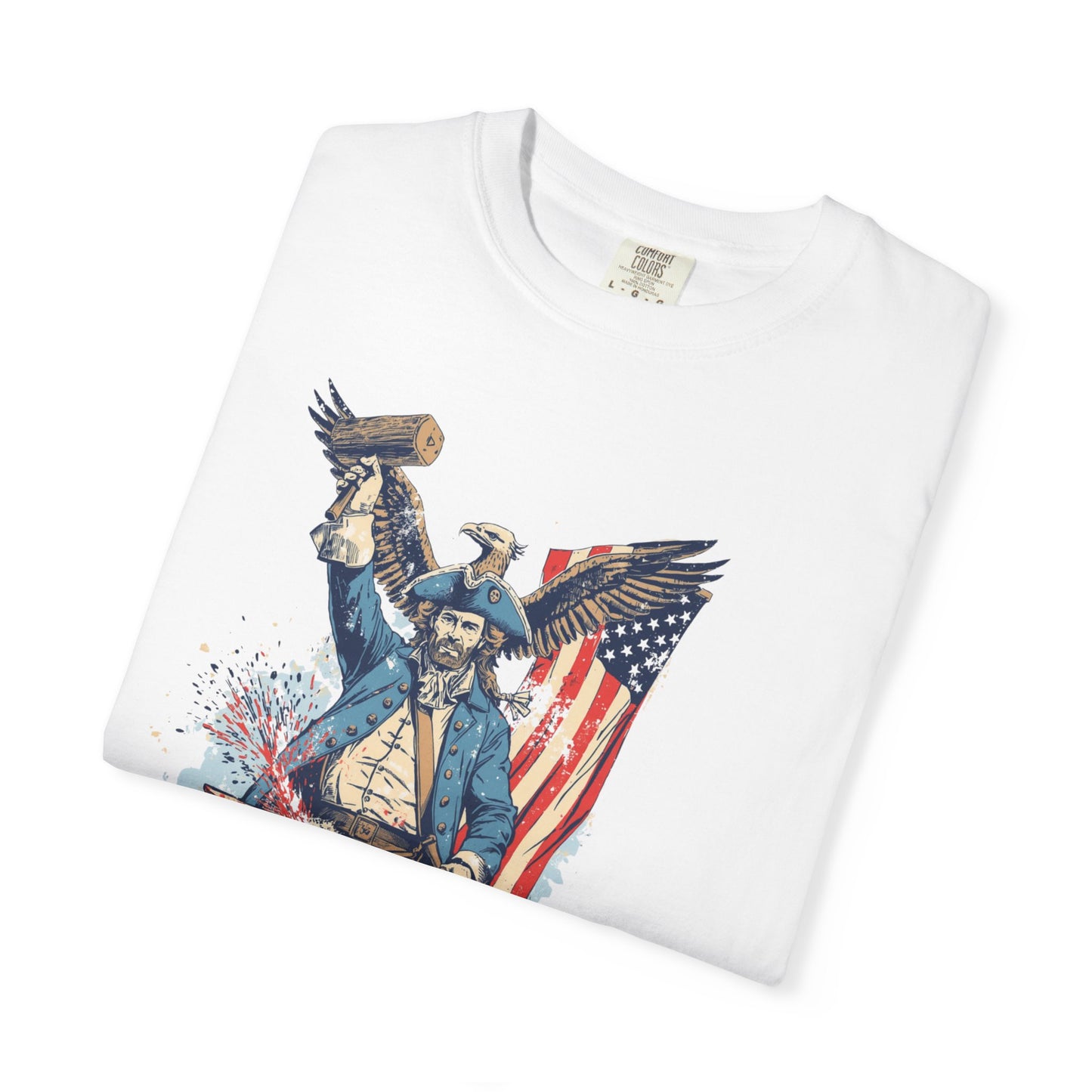 Forge the Future T-Shirt — Patriotic American Revolutionary Graphic Tee (Est. 1776)