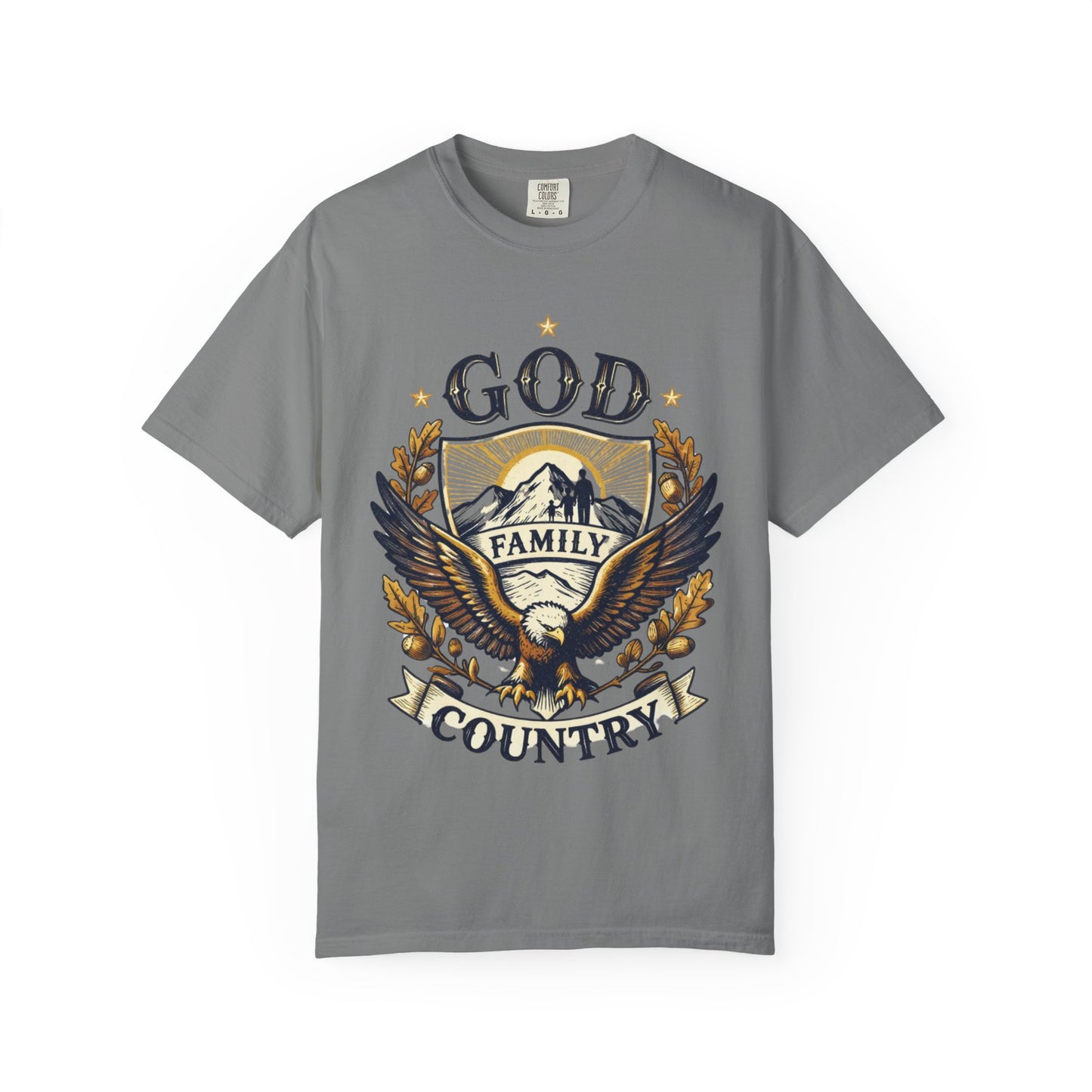 God Family Country Eagle T-Shirt