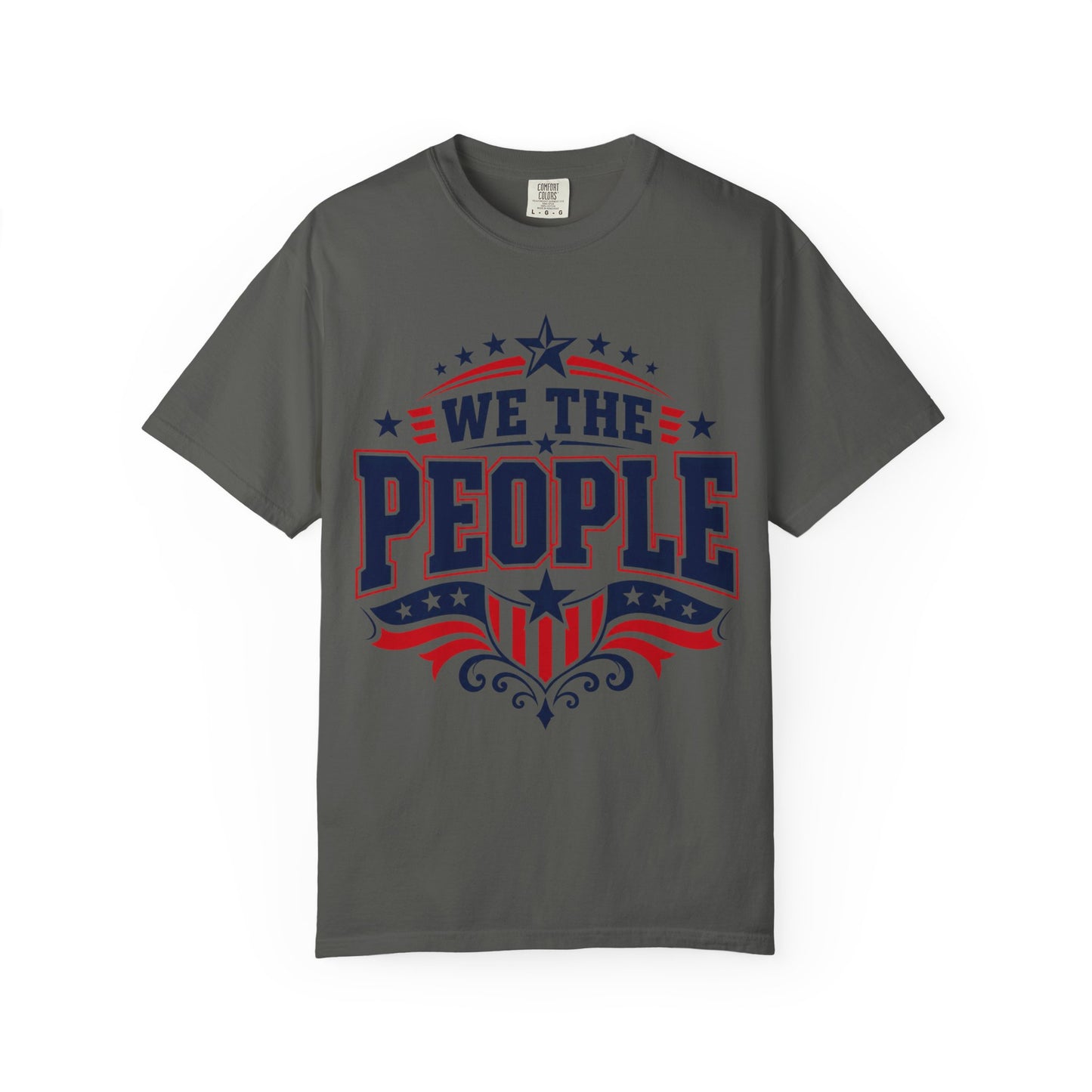 We The People Graphic T-Shirt — Patriotic USA Flag Design (WTP)