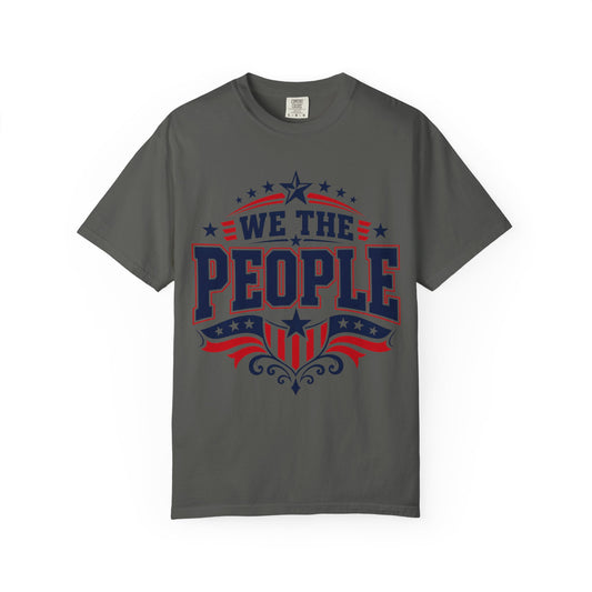 We The People Graphic T-Shirt — Patriotic USA Flag Design (WTP)