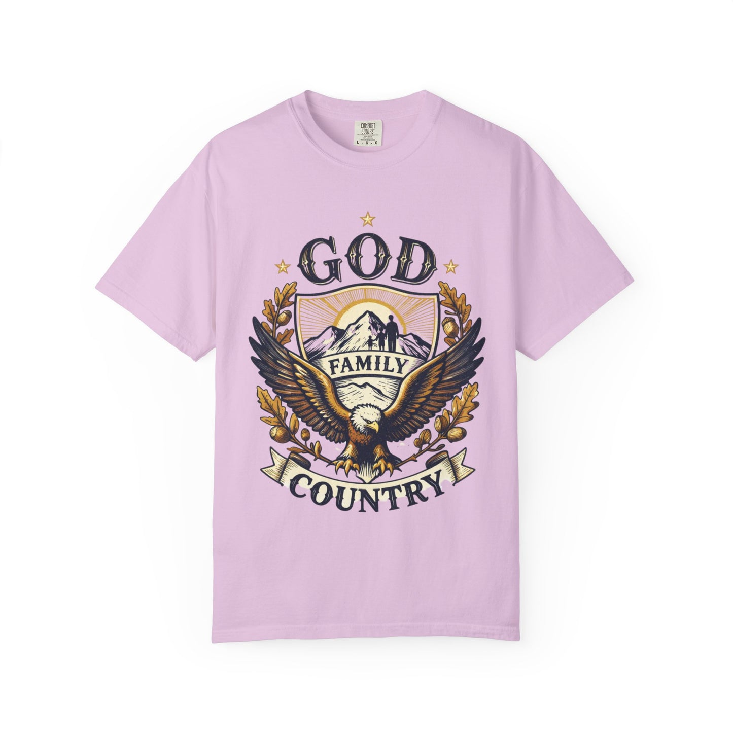 God Family Country Eagle T-Shirt