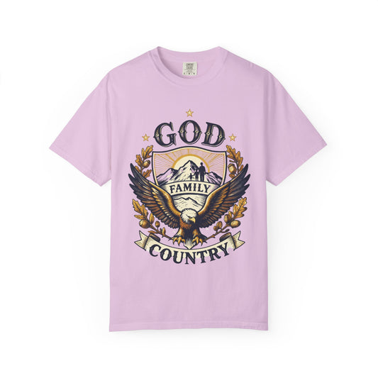 God Family Country Eagle T-Shirt