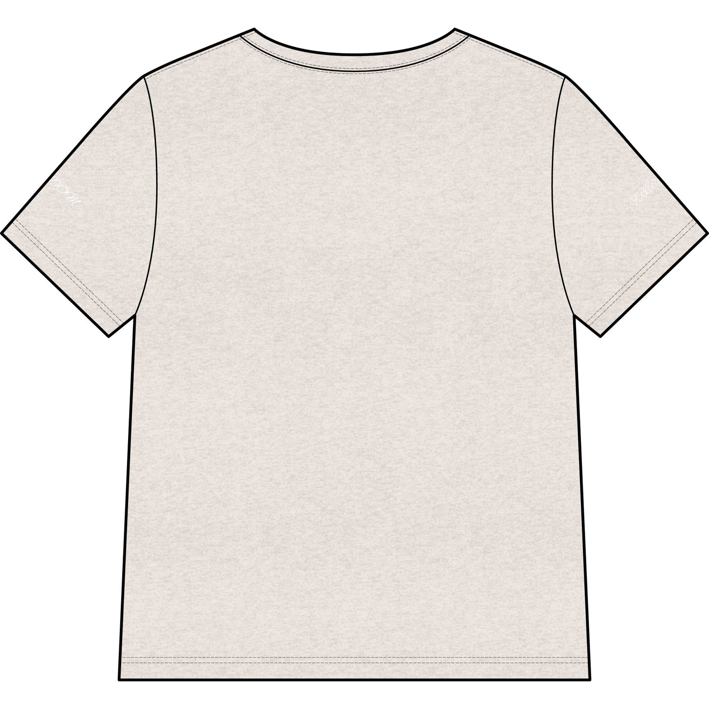 Women’s Relaxed Heather CVC V-Neck Tee
