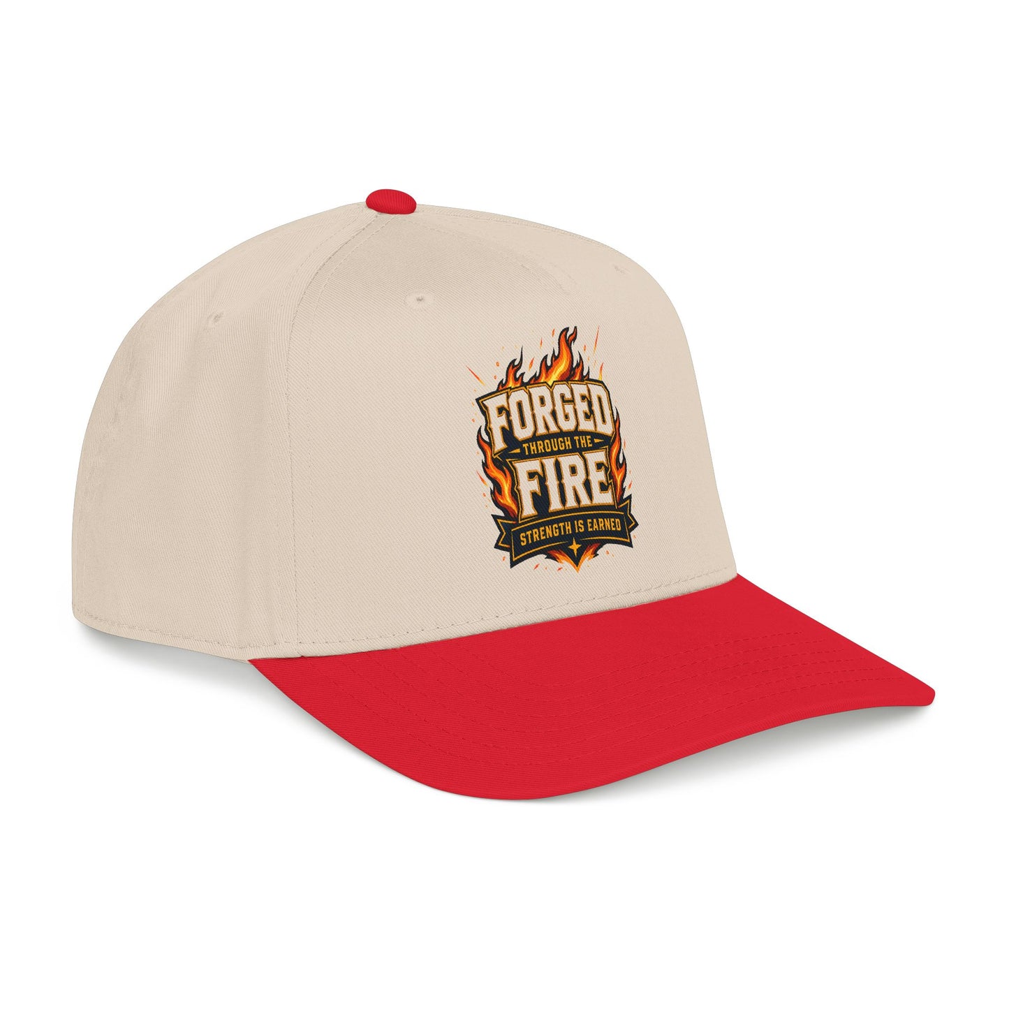Forged by Fire Baseball Cap — 'Forged in Fire' Flame Logo Hat
