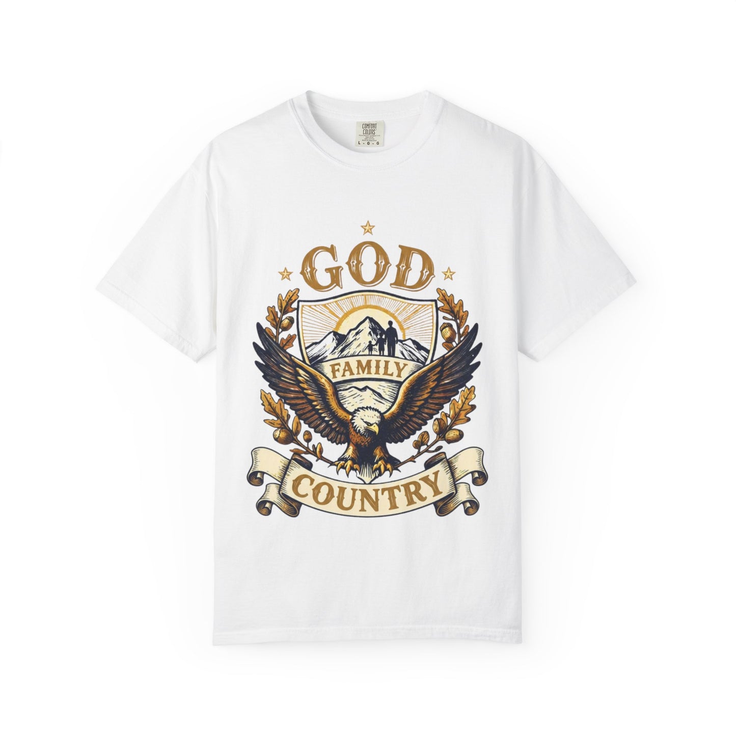 God Family Country Eagle T-Shirt
