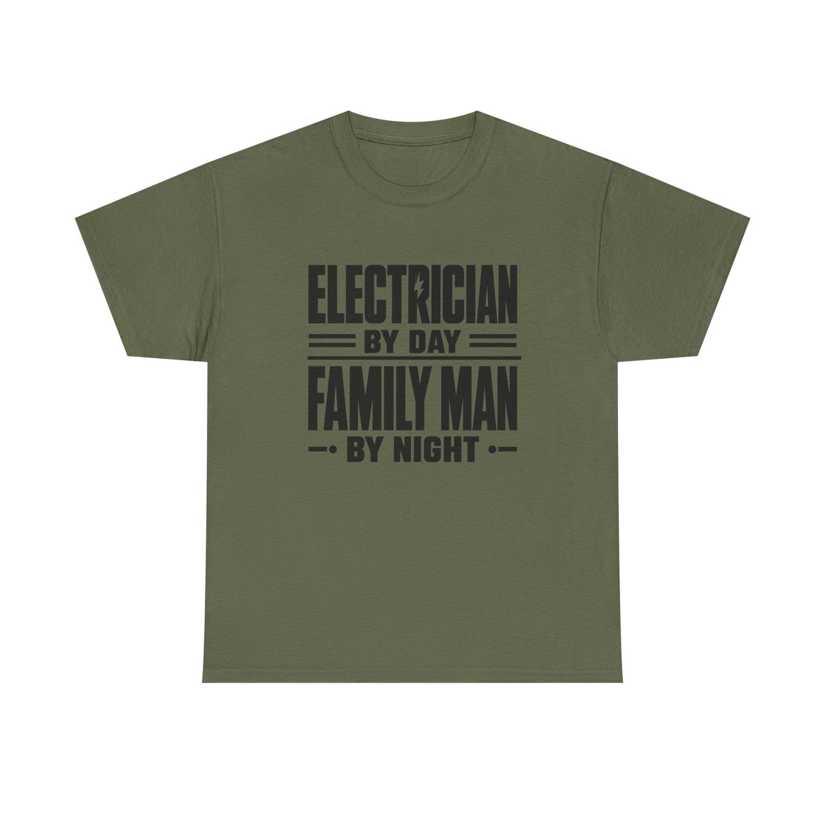 Electrician By Day, Family Man By Night T-Shirt