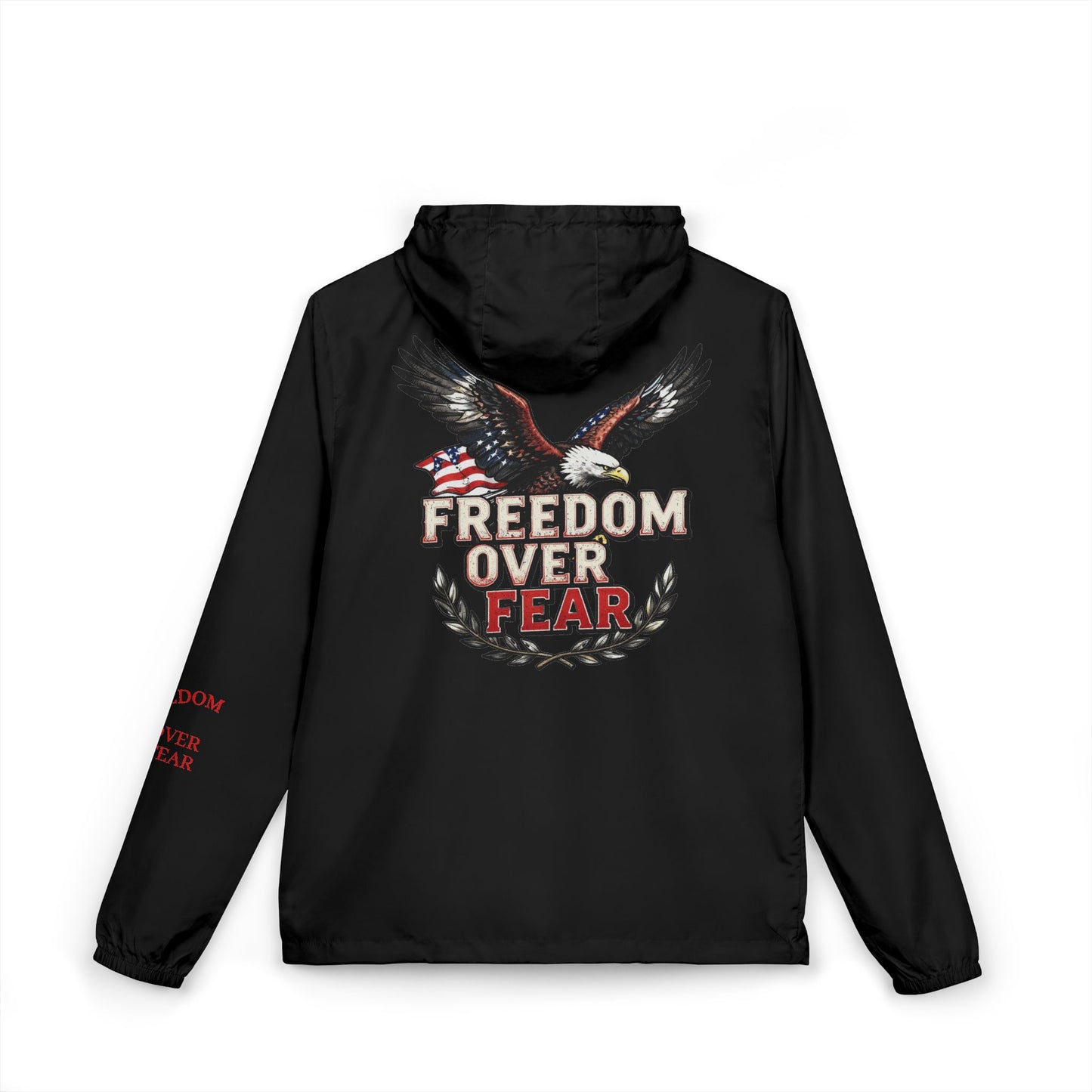 Freedom Over Fear Windbreaker Jacket