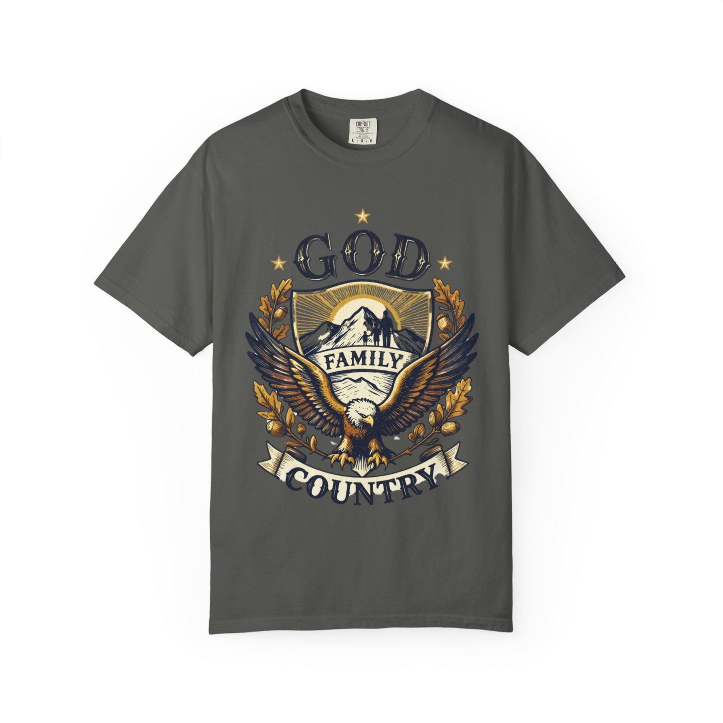 God Family Country Eagle T-Shirt