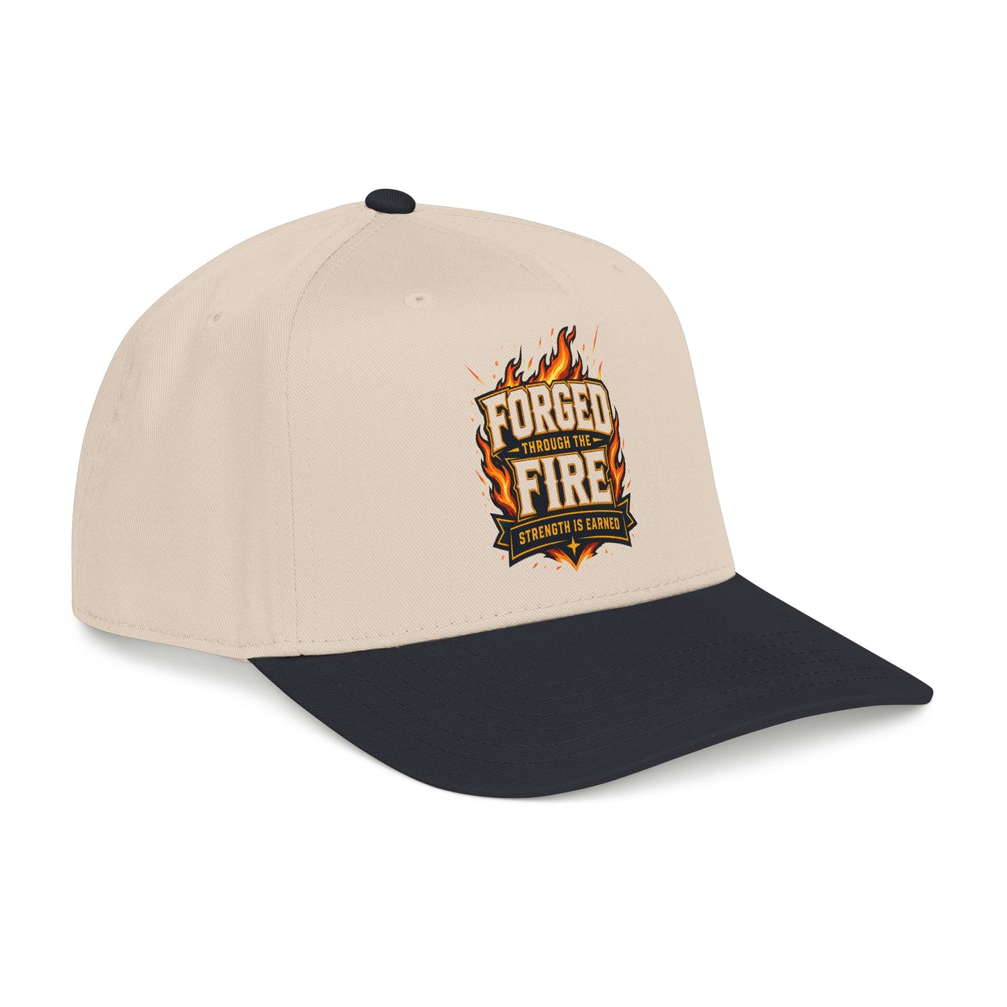 Forged by Fire Baseball Cap — 'Forged in Fire' Flame Logo Hat