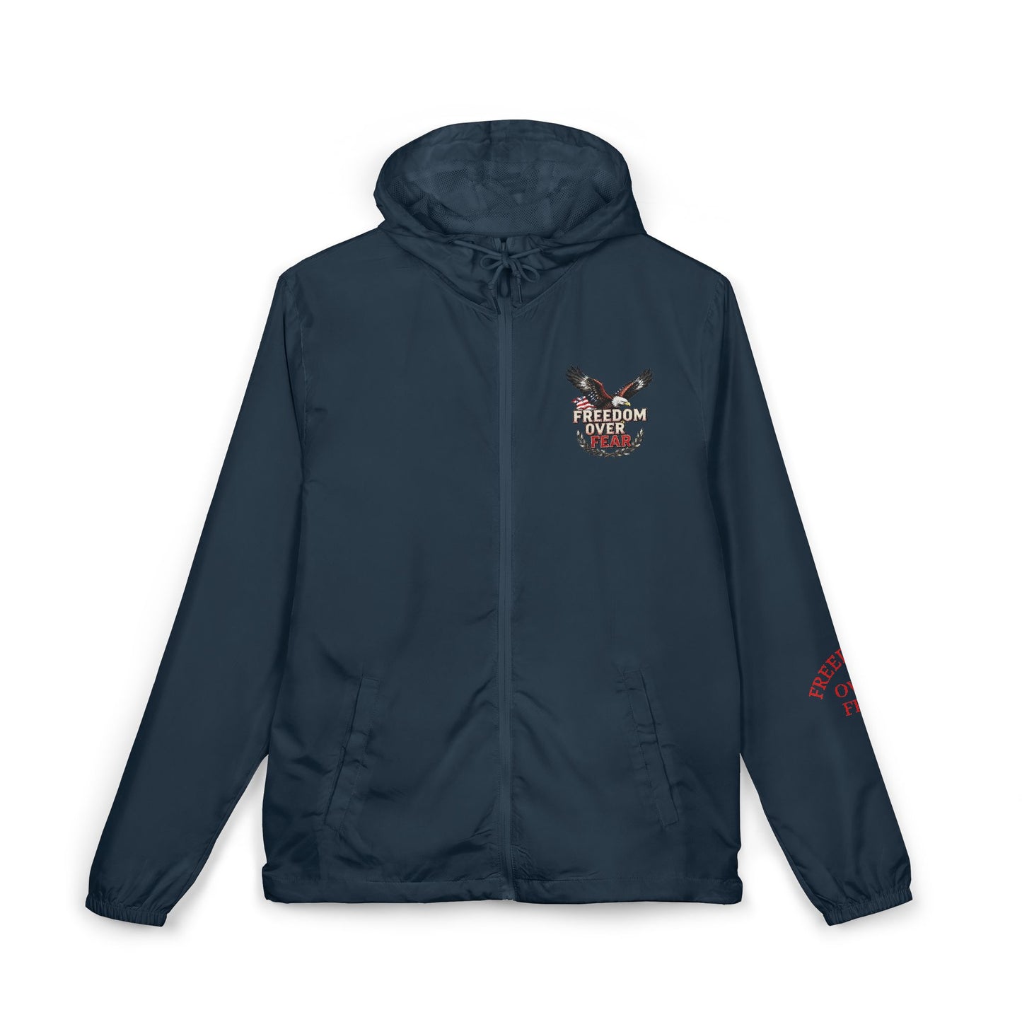 Freedom Over Fear Windbreaker Jacket