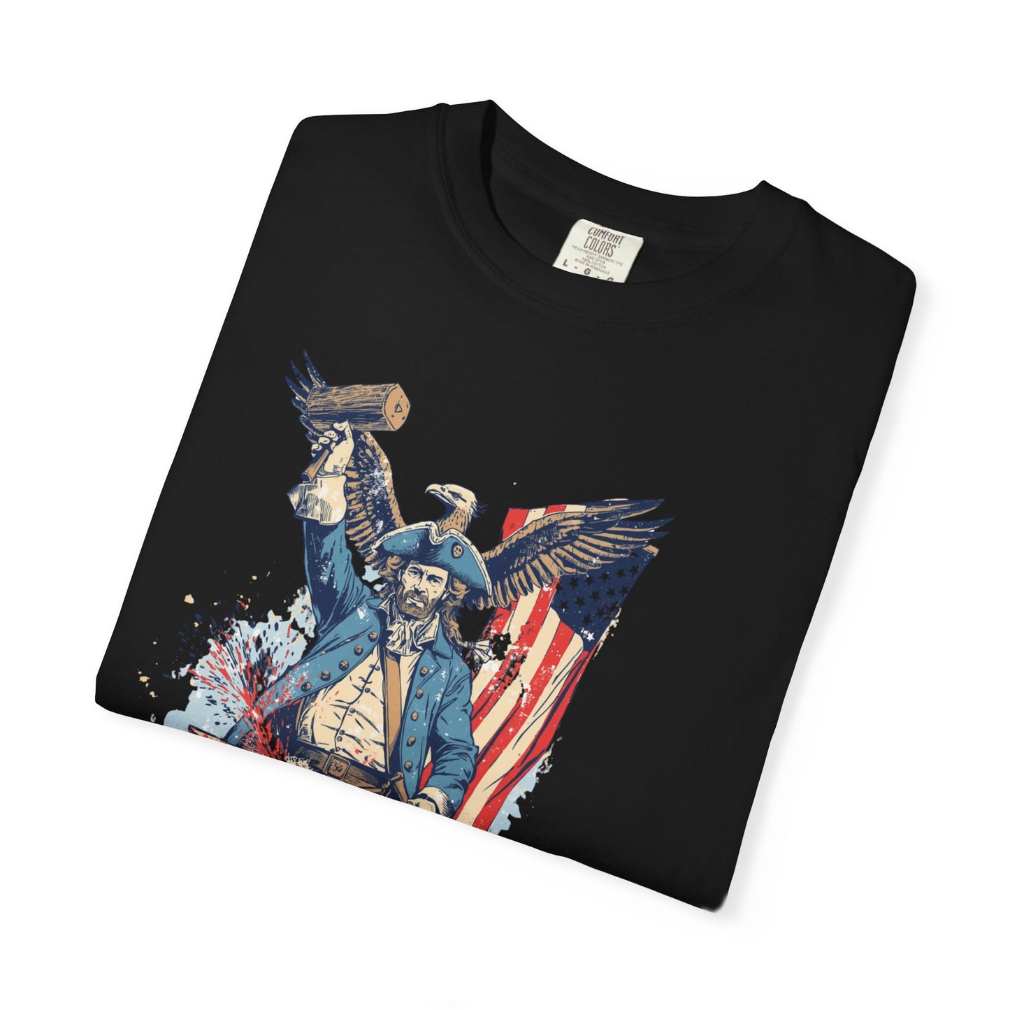 Forge the Future T-Shirt — Patriotic American Revolutionary Graphic Tee (Est. 1776)