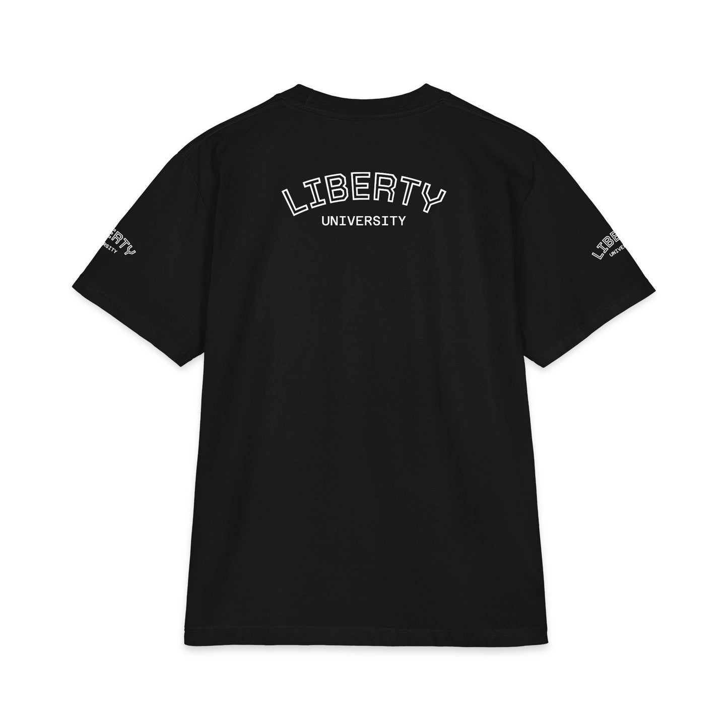 Liberty Eagle T-Shirt — “Liberty in Every Thread” Patriotic Short Sleeve