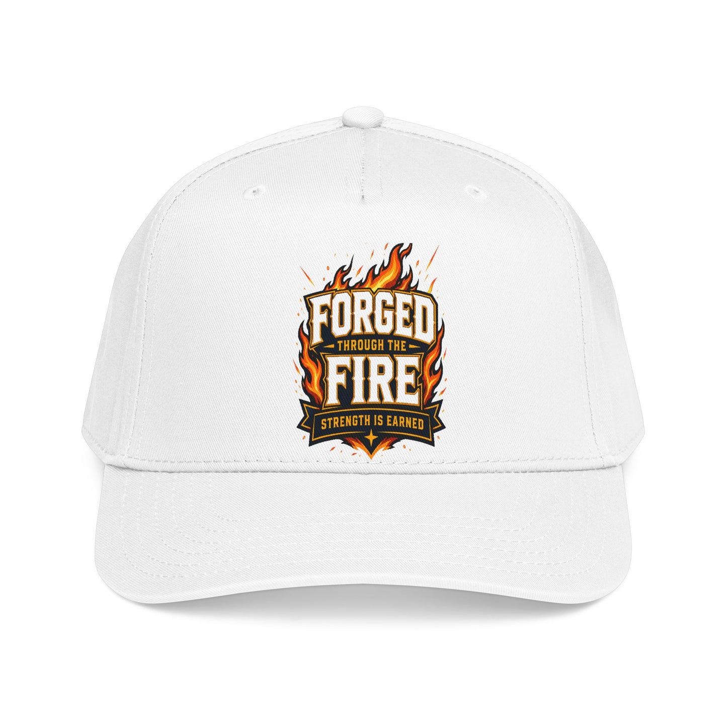 Forged by Fire Baseball Cap — 'Forged in Fire' Flame Logo Hat