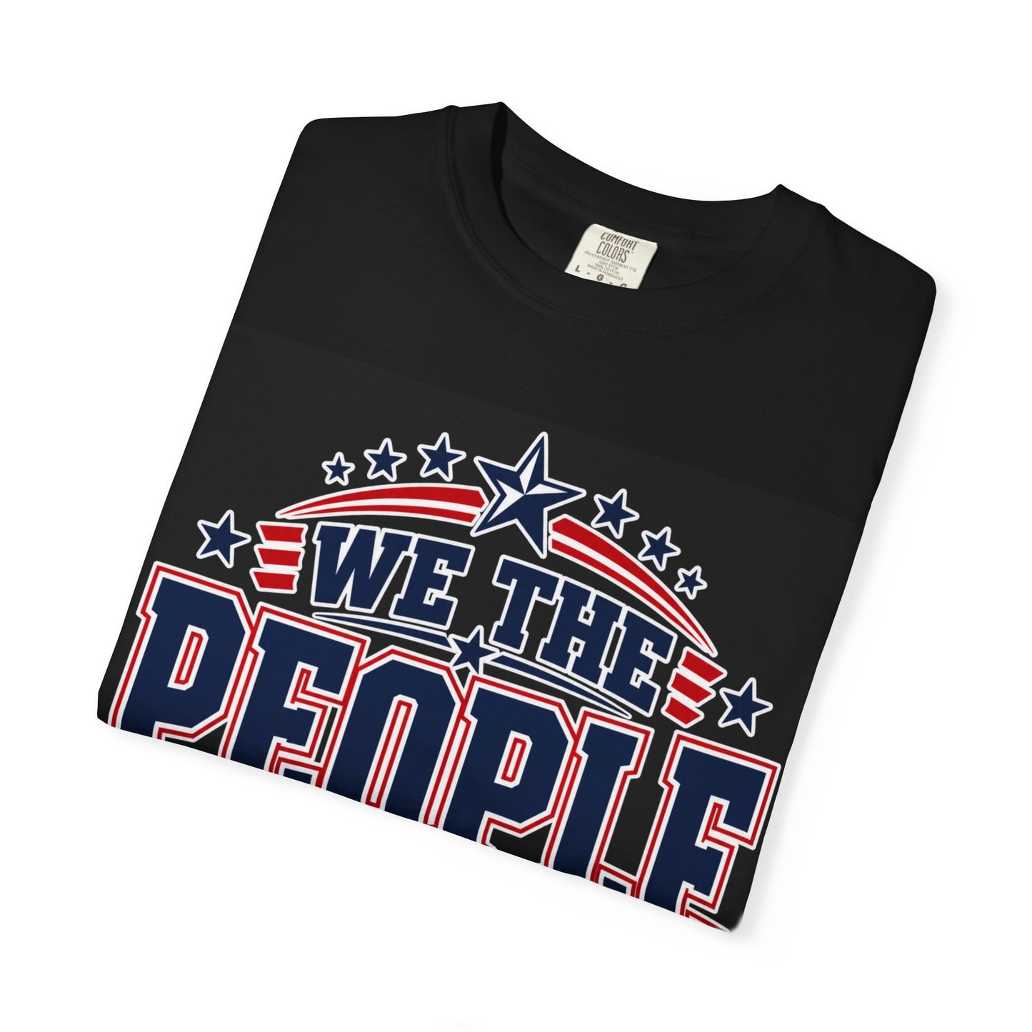 We The People Graphic T-Shirt — Patriotic USA Flag Design (WTP)