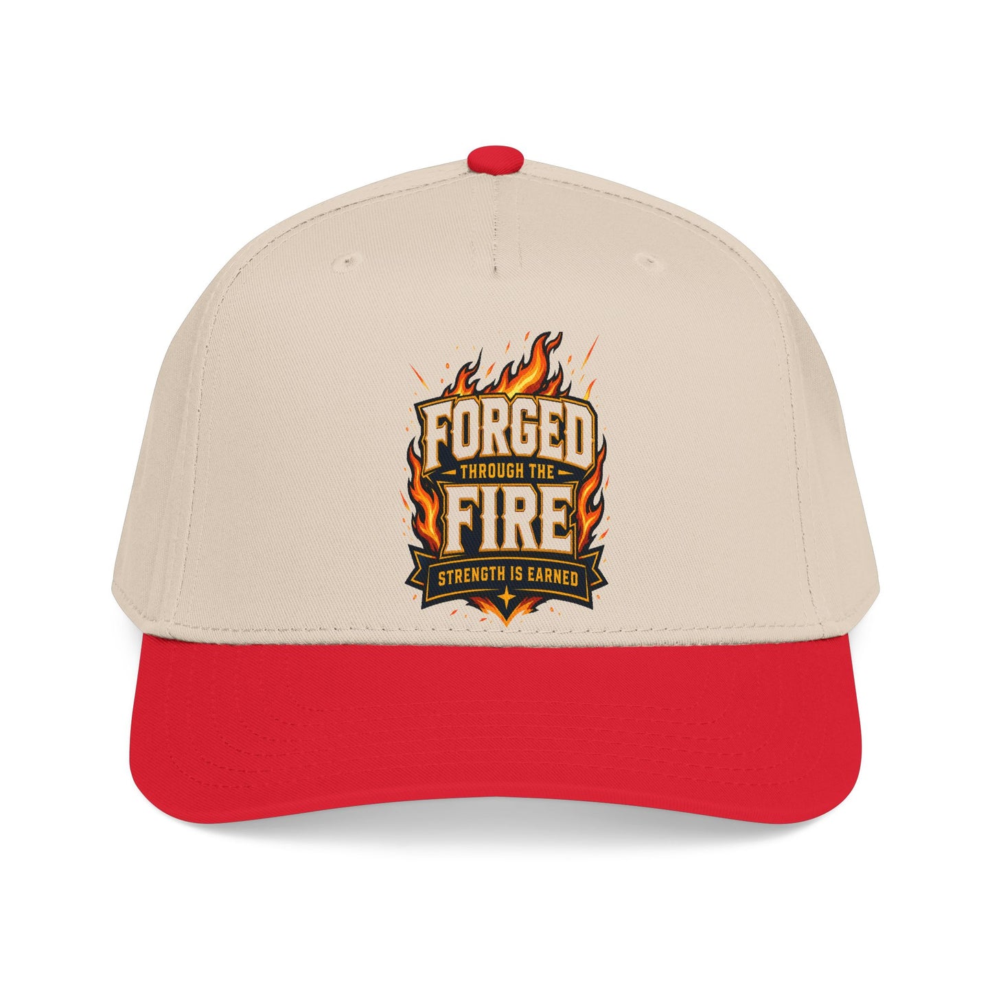 Forged by Fire Baseball Cap — 'Forged in Fire' Flame Logo Hat
