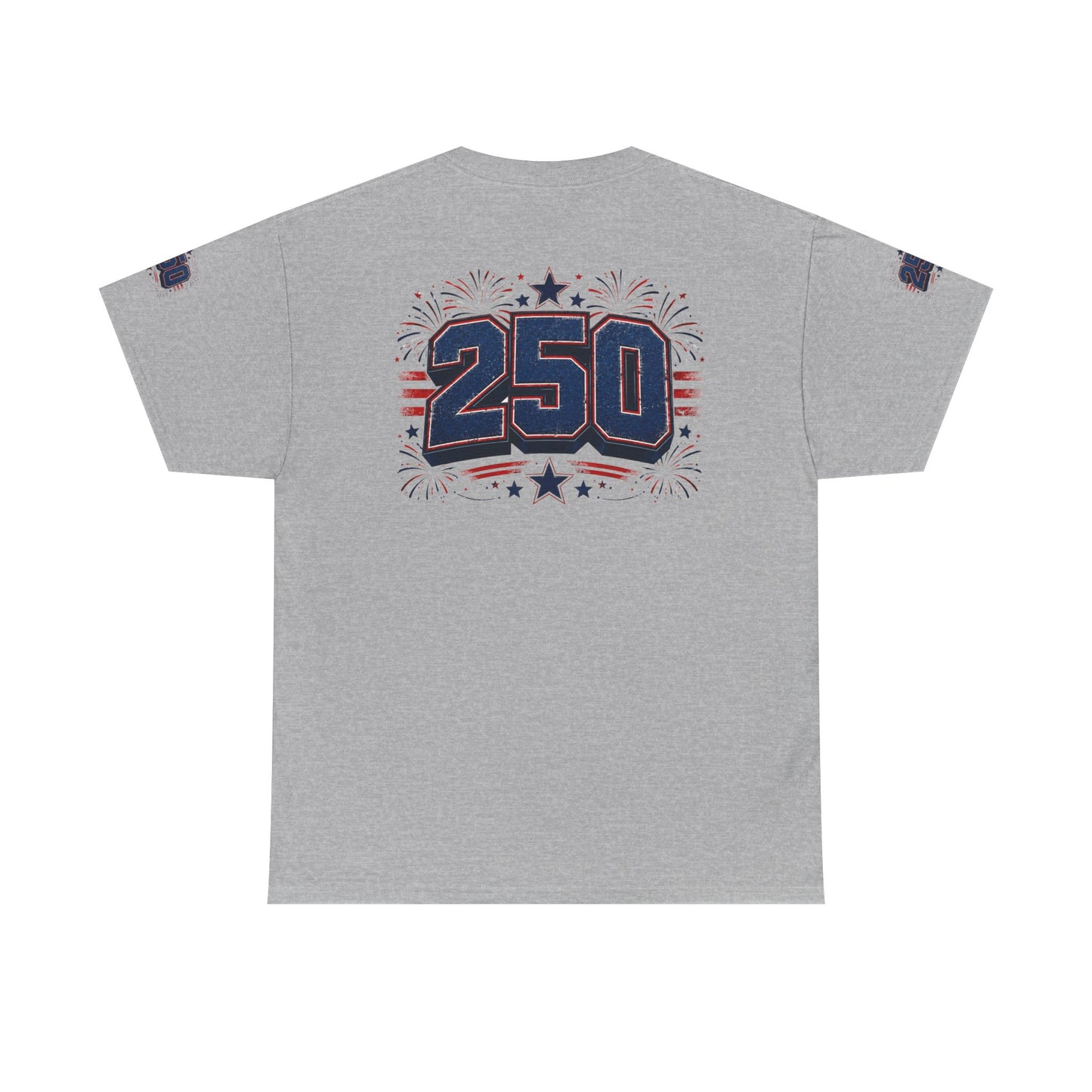 250 Year USA T-Shirt — Patriotic American Anniversary Tee